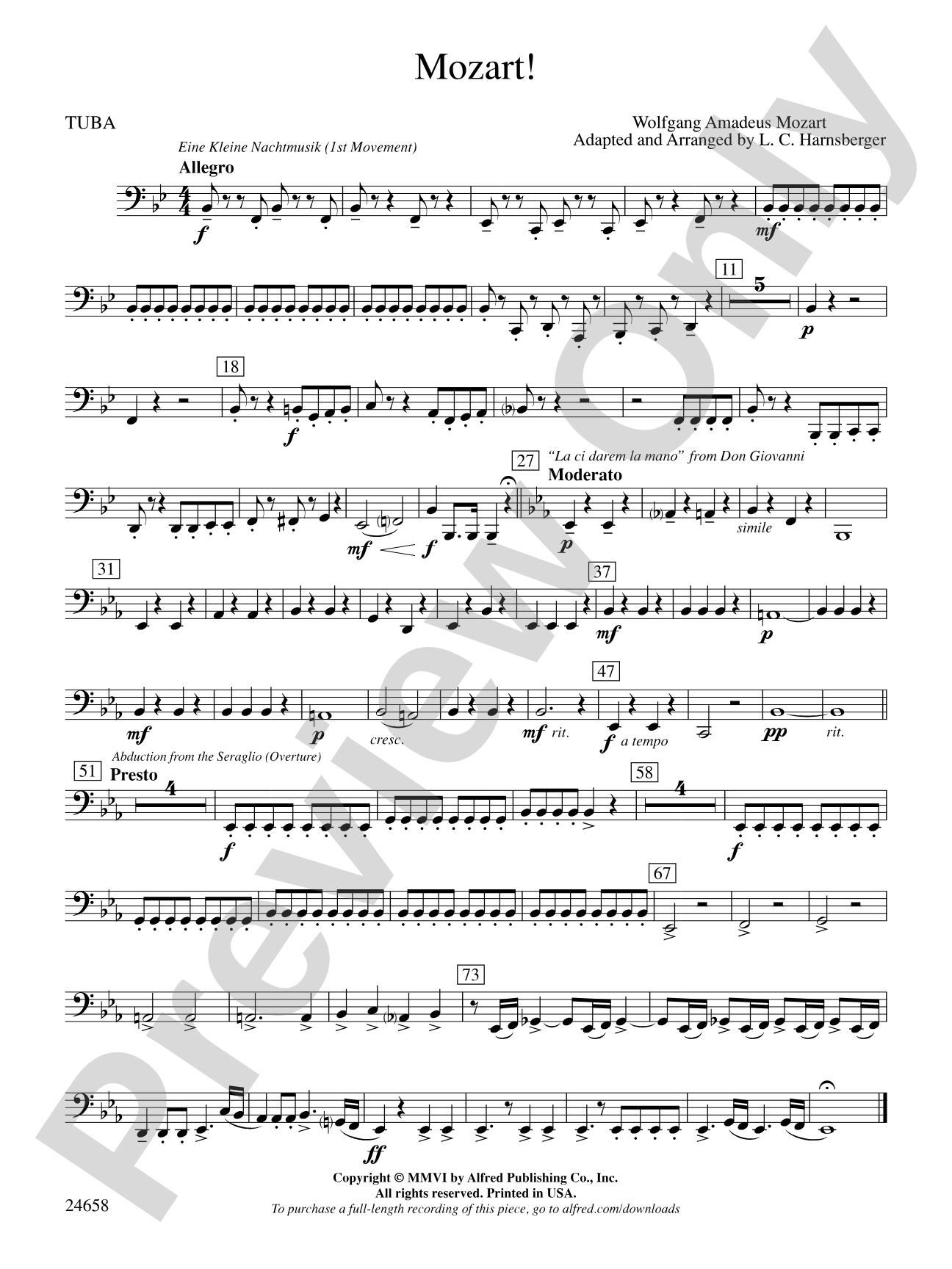 Mozart!: Tuba