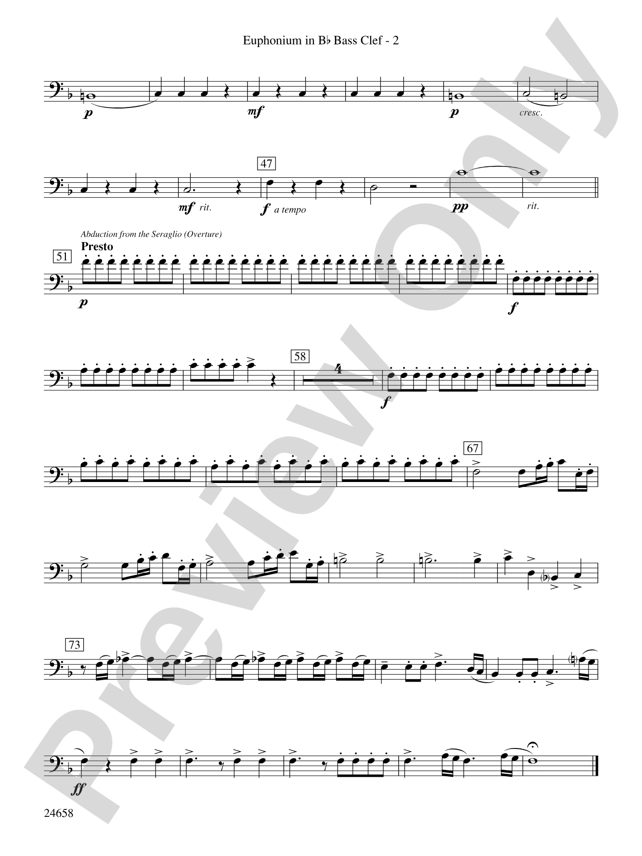 Mozart!: (wp) B-flat Baritone B.C.