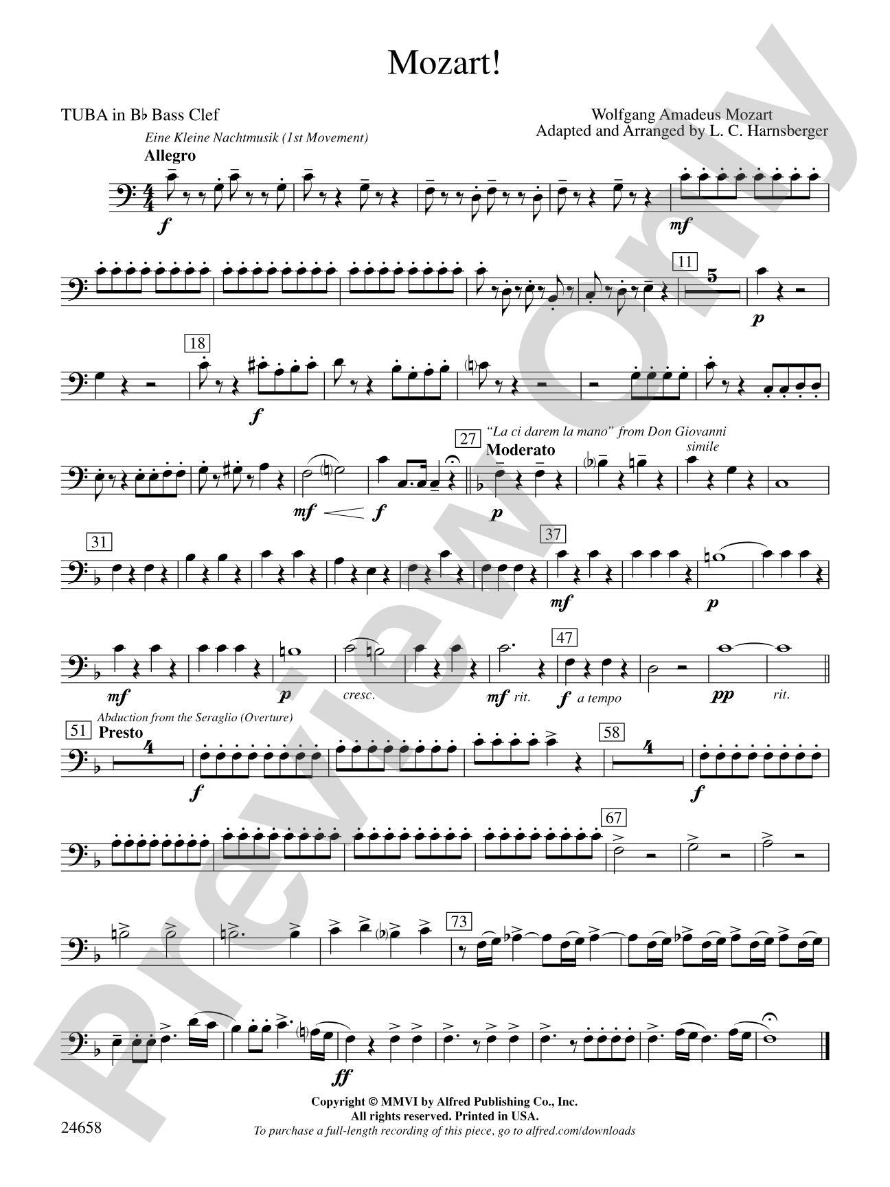 Mozart!: (wp) B-flat Tuba B.C.