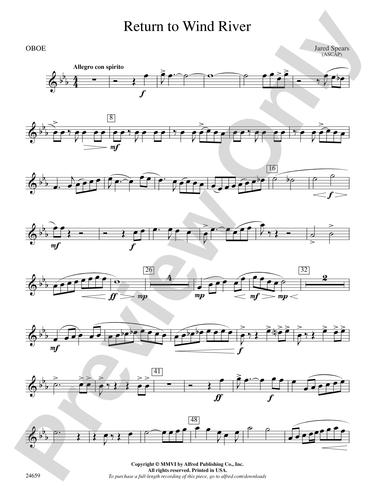 Return to Wind River: Oboe