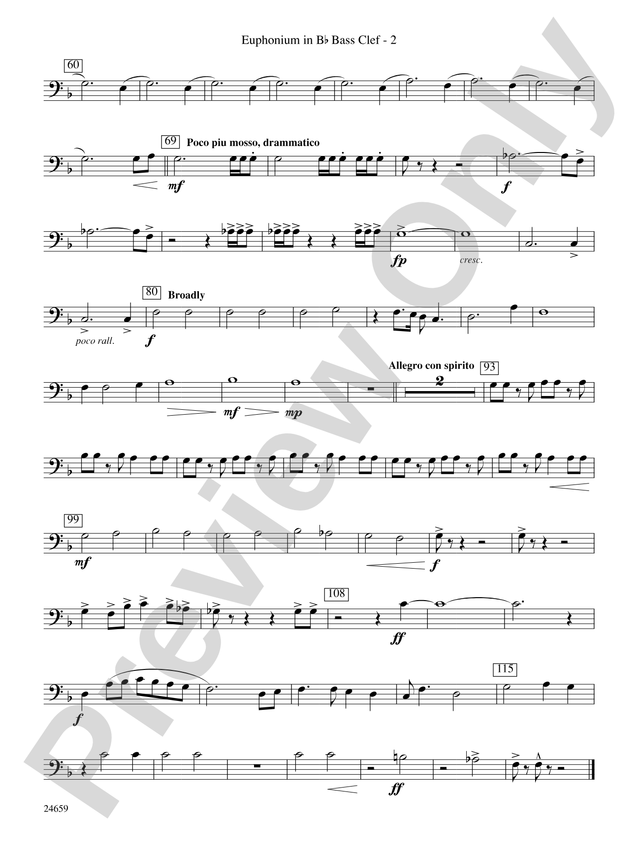 Return to Wind River: (wp) B-flat Baritone B.C.