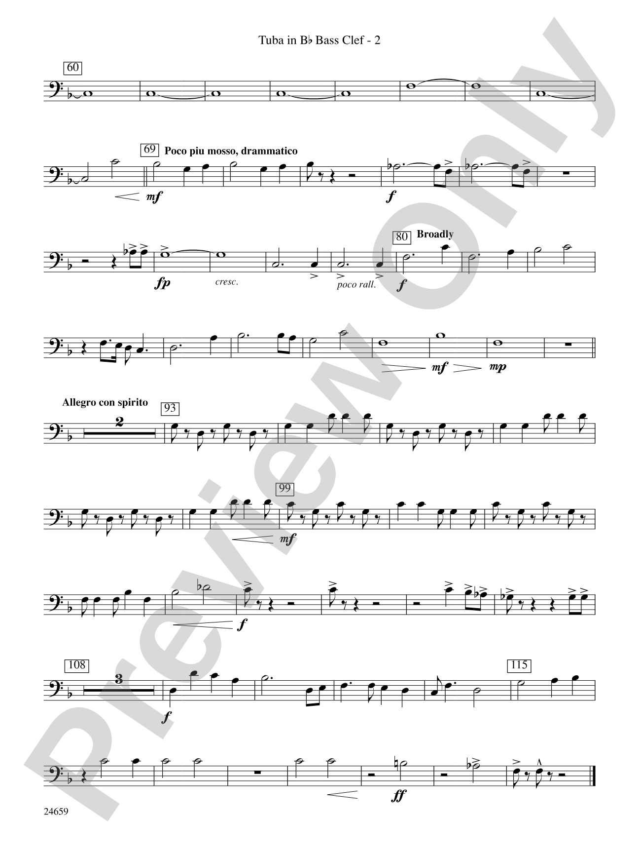 Return to Wind River: (wp) B-flat Tuba B.C.