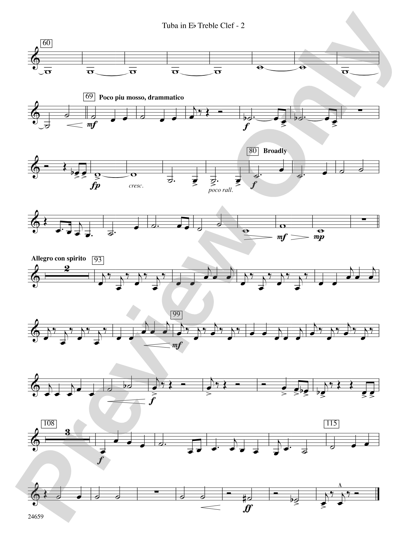 Return to Wind River: (wp) E-flat Tuba T.C.