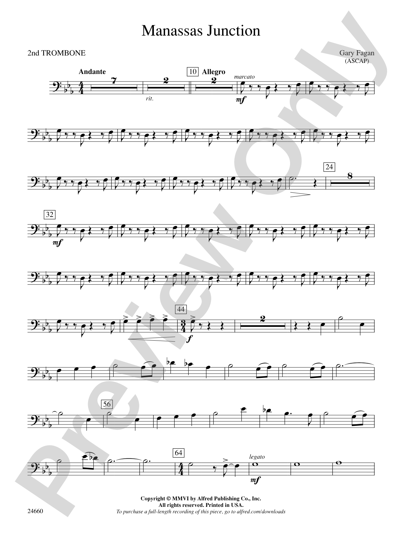 Manassas Junction: 2nd Trombone