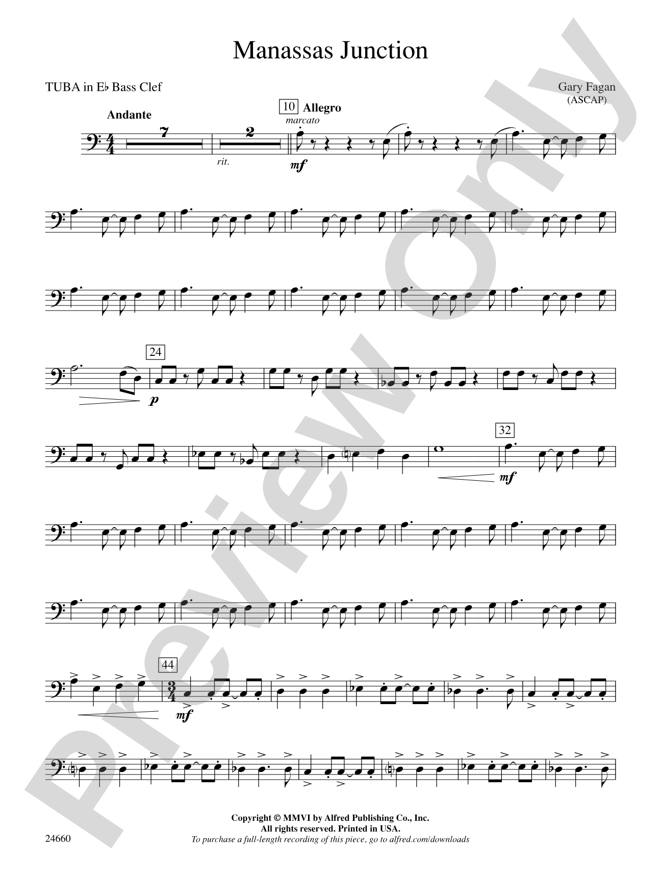 Manassas Junction: (wp) E-flat Tuba B.C.