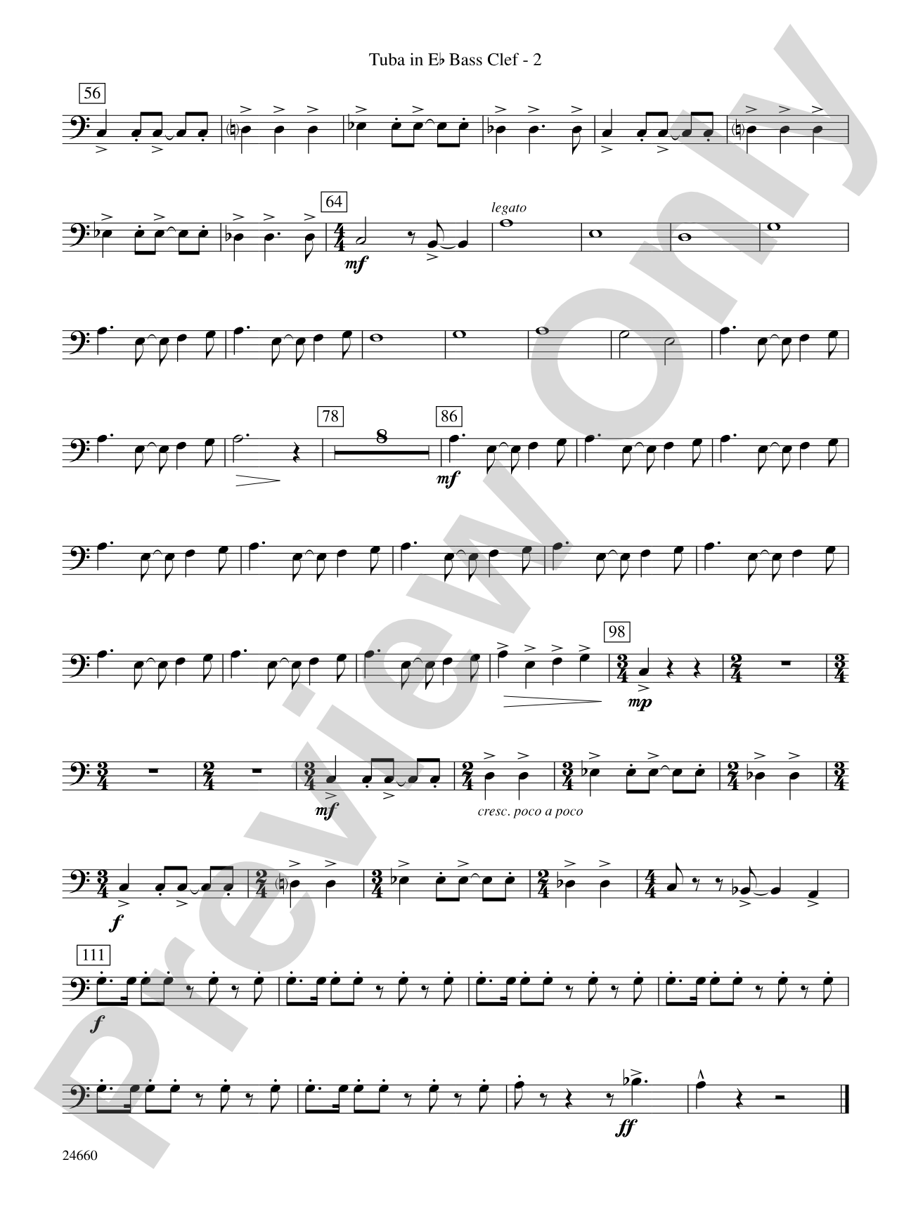 Manassas Junction: (wp) E-flat Tuba B.C.