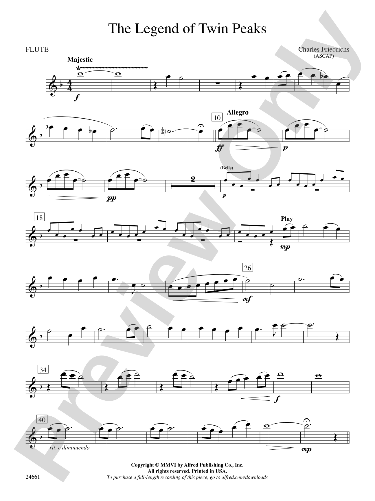 The Legend of Twin Peaks: Flute