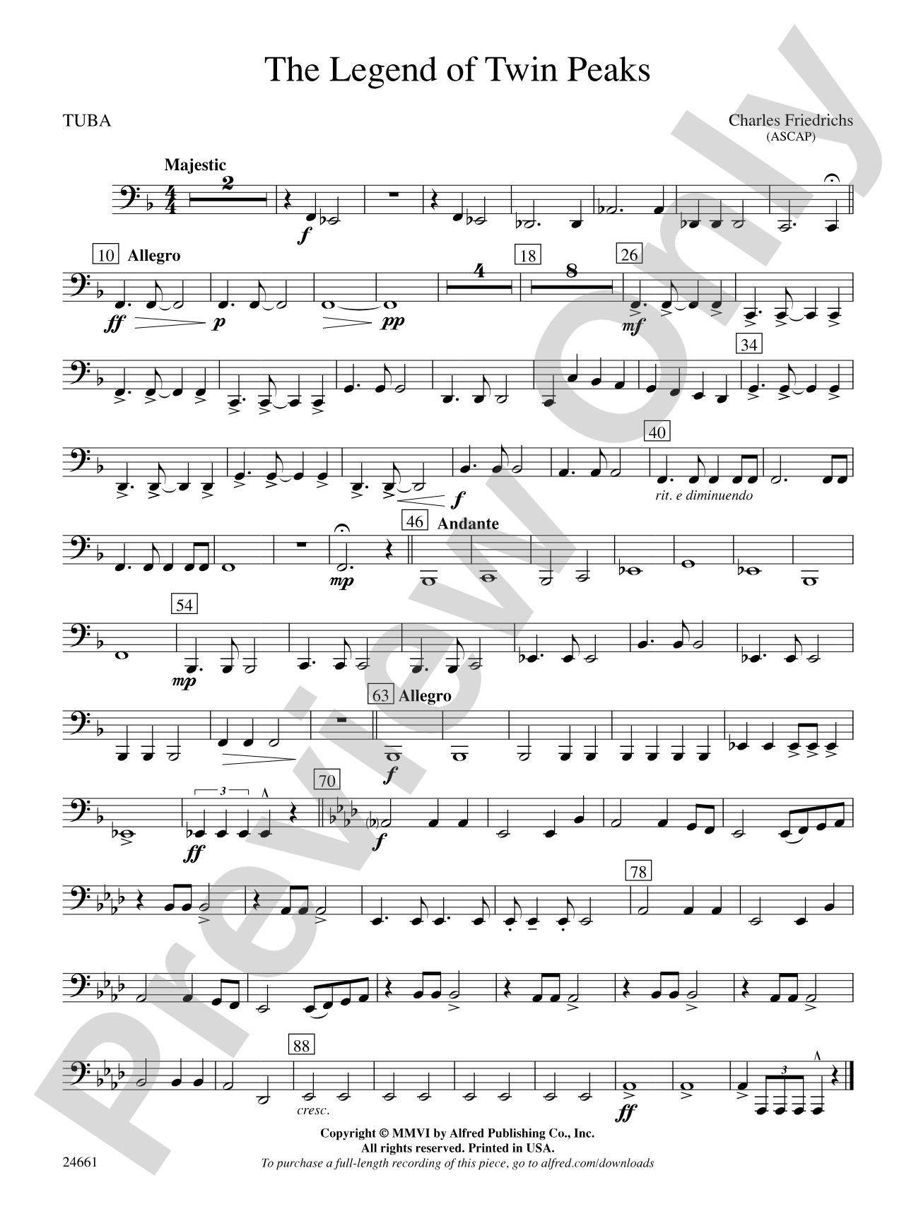 The Legend of Twin Peaks: Tuba