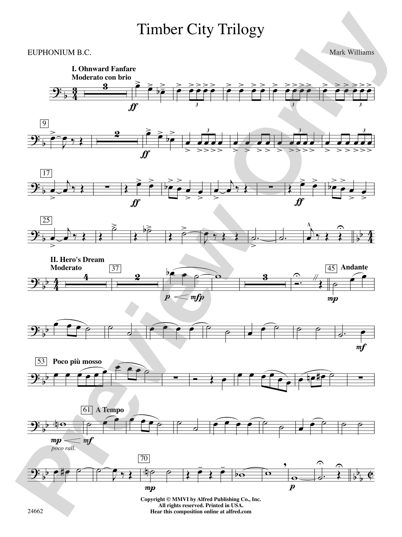 Timber City Trilogy: Baritone B.C.
