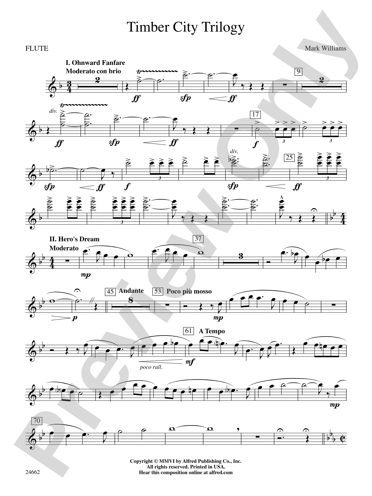 Timber City Trilogy: Flute