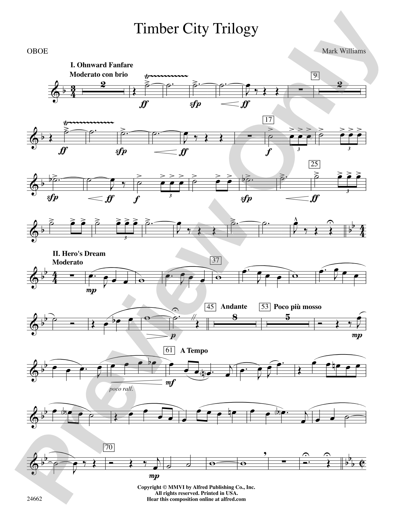 Timber City Trilogy: Oboe