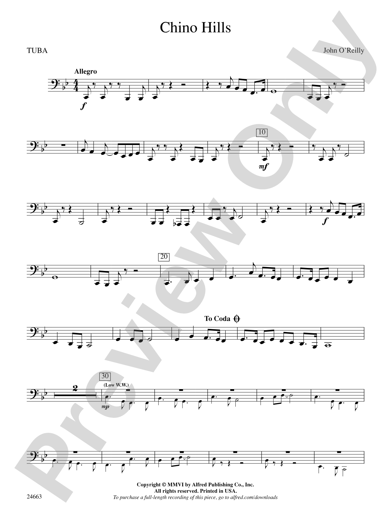 Chino Hills: Tuba
