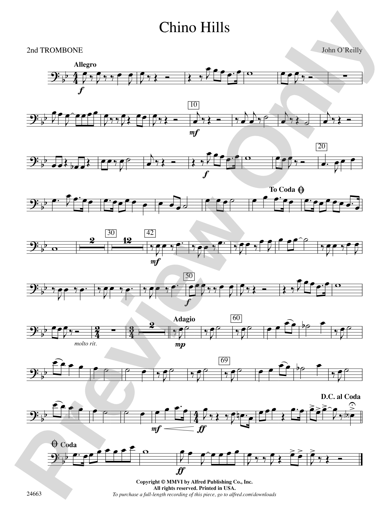 Chino Hills: 2nd Trombone