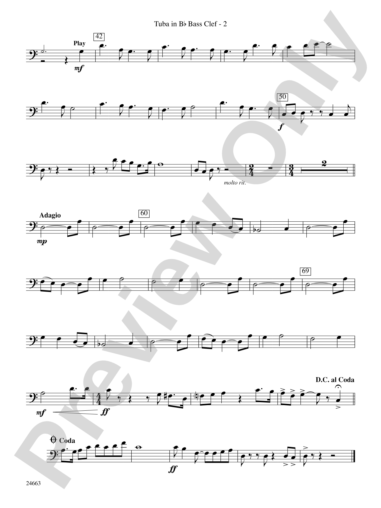 Chino Hills: (wp) B-flat Tuba B.C.