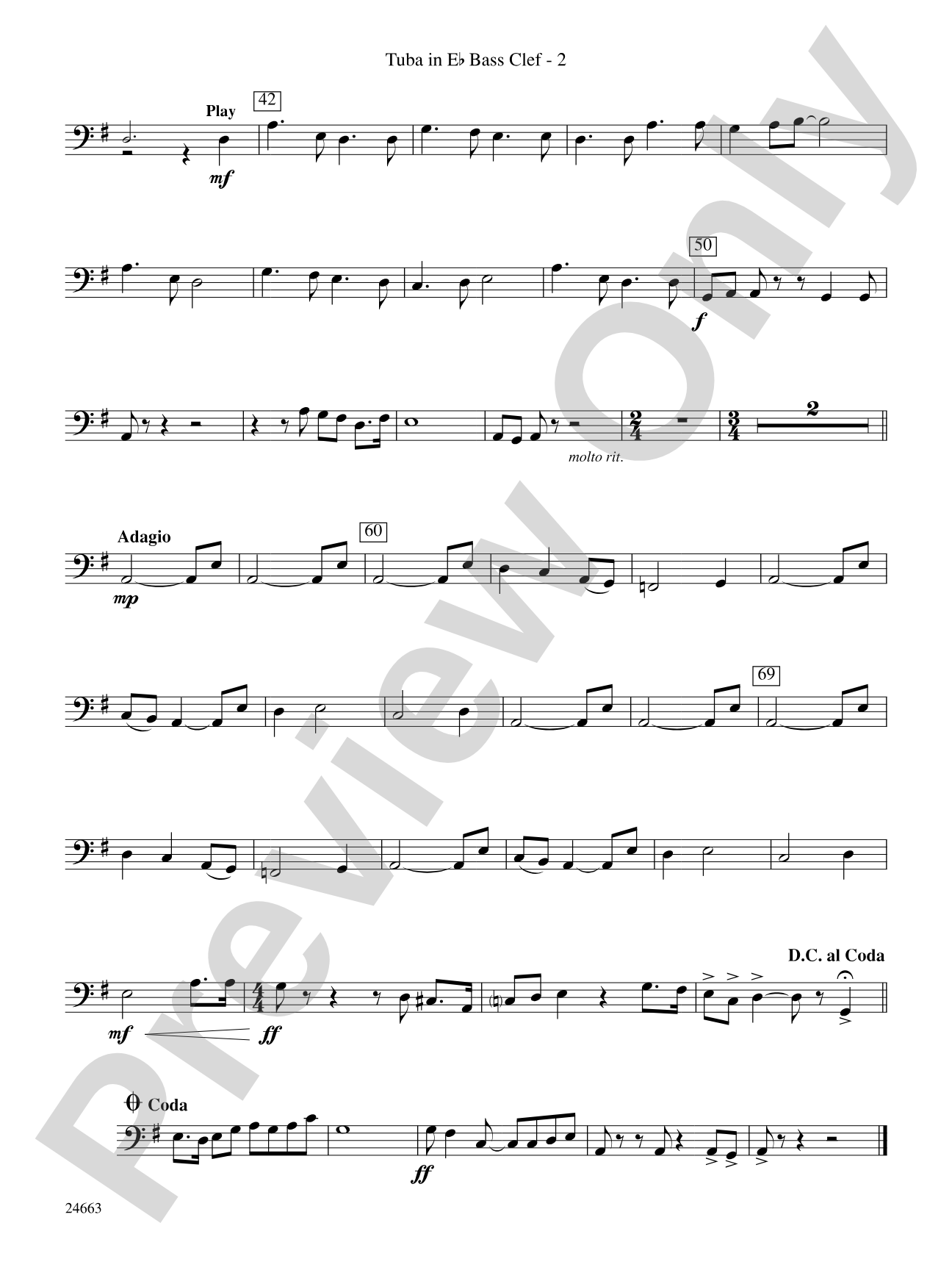 Chino Hills: (wp) E-flat Tuba B.C.