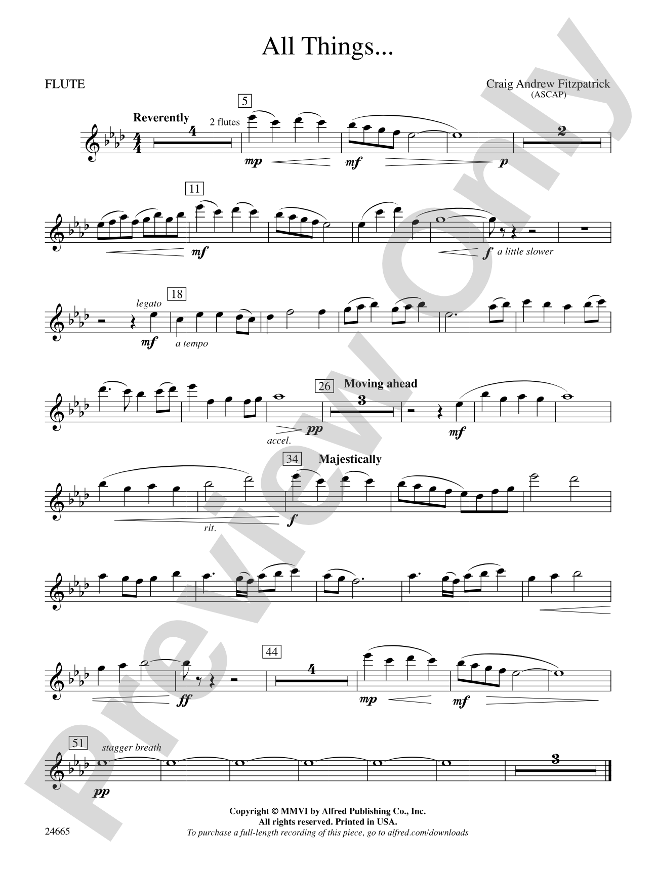 All Things: Flute