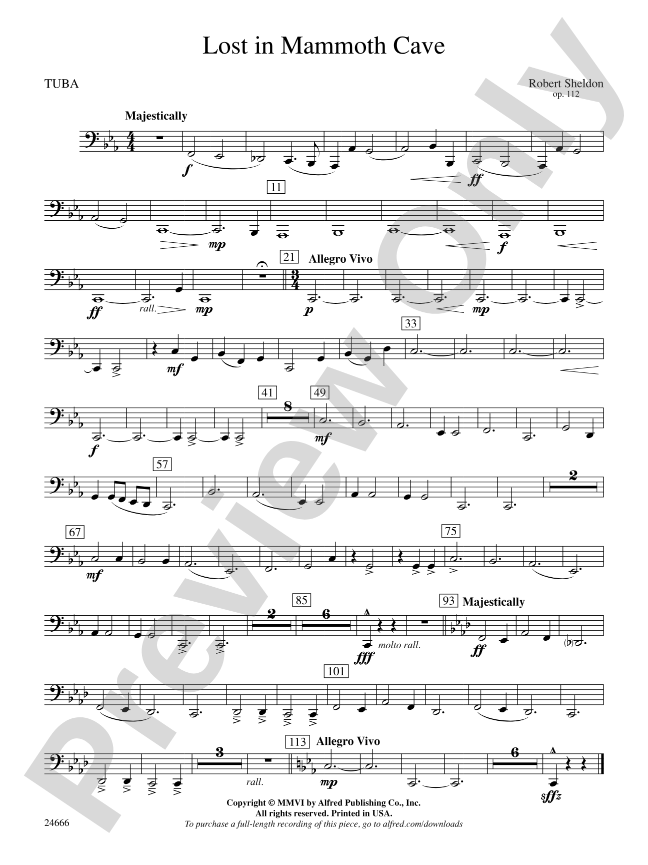 Lost in Mammoth Cave: Tuba