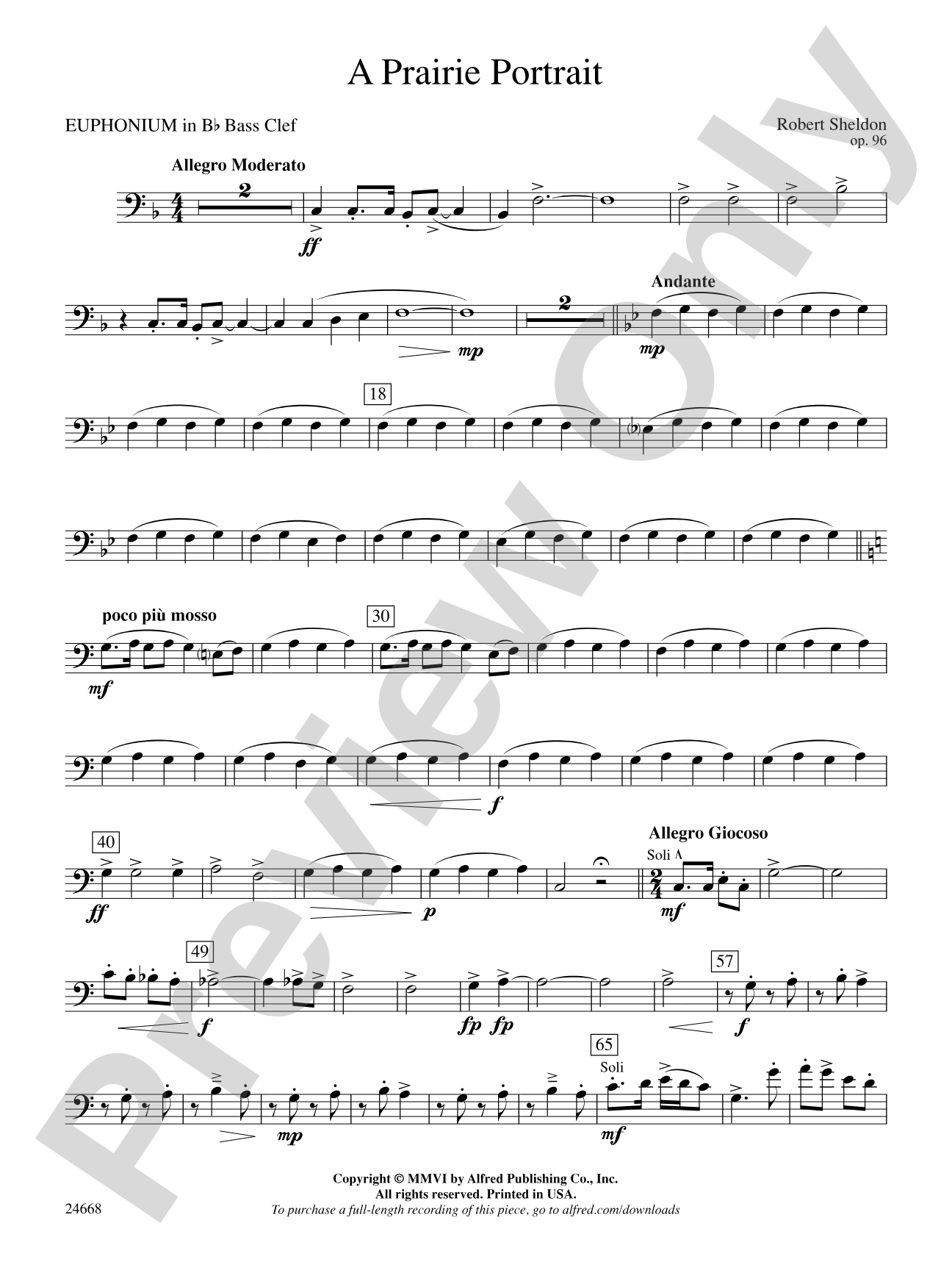 A Prairie Portrait: (wp) B-flat Baritone B.C.