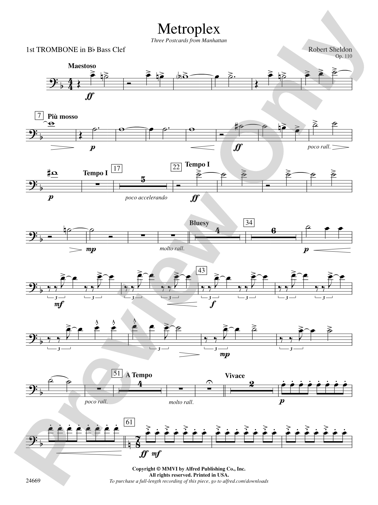 Metroplex: (wp) 1st B-flat Trombone B.C.