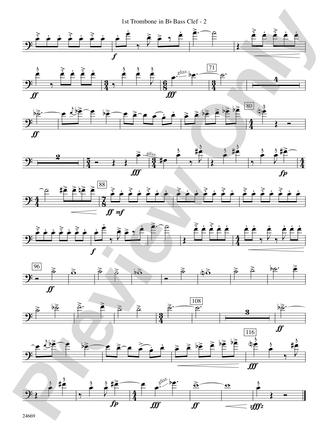 Metroplex: (wp) 1st B-flat Trombone B.C.