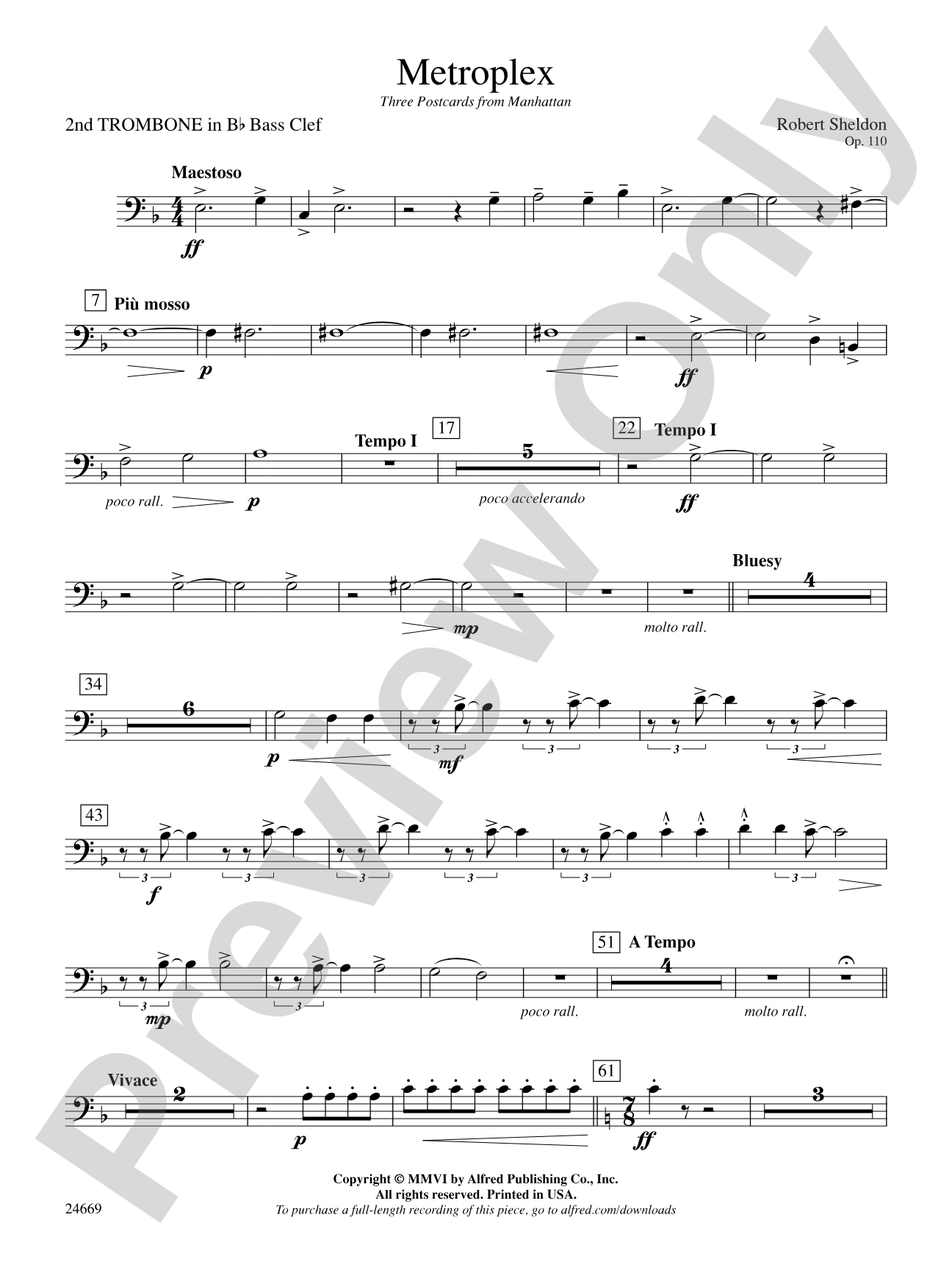 Metroplex: (wp) 2nd B-flat Trombone B.C.