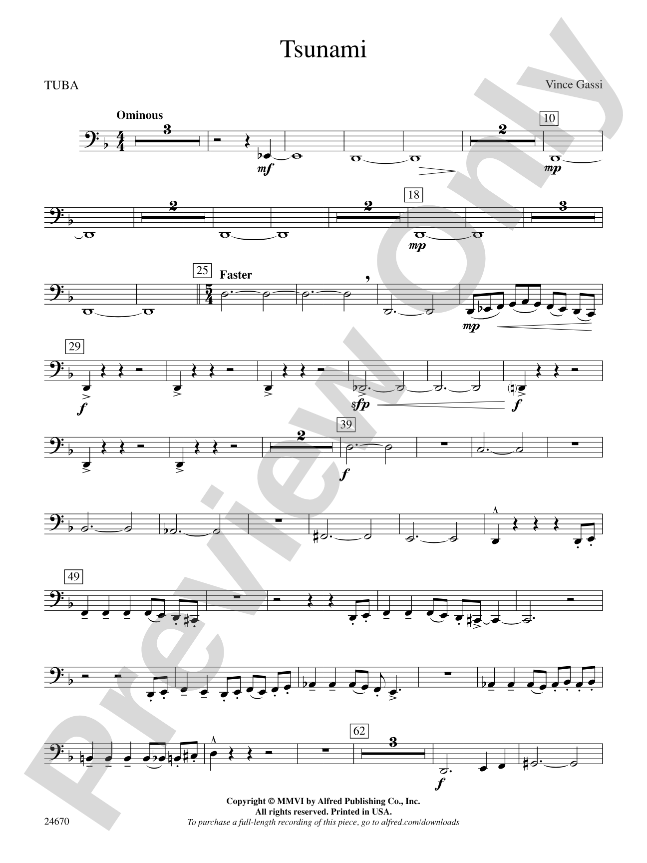 Tsunami: Tuba