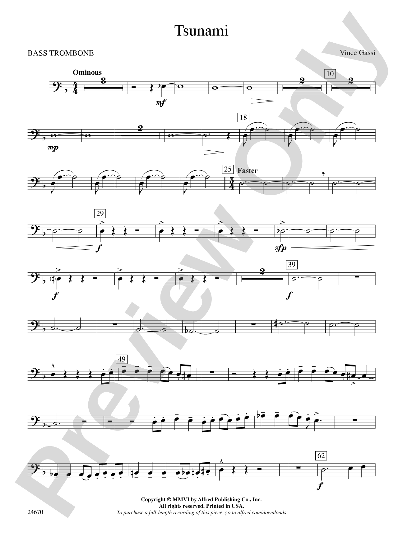 Tsunami: 3rd Trombone