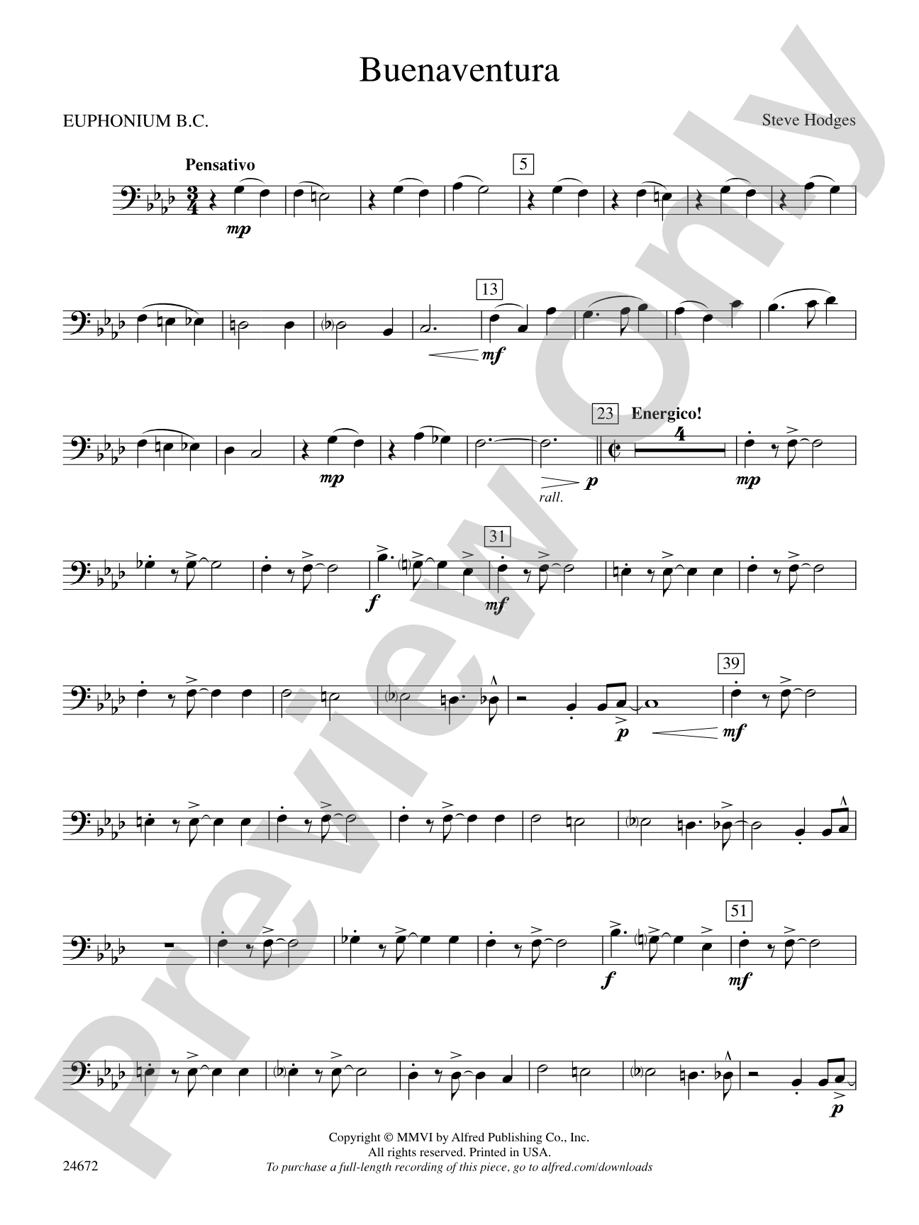 Buenaventura: Baritone B.C.