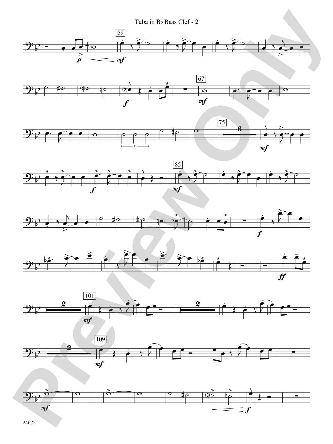 Buenaventura: (wp) B-flat Tuba B.C.