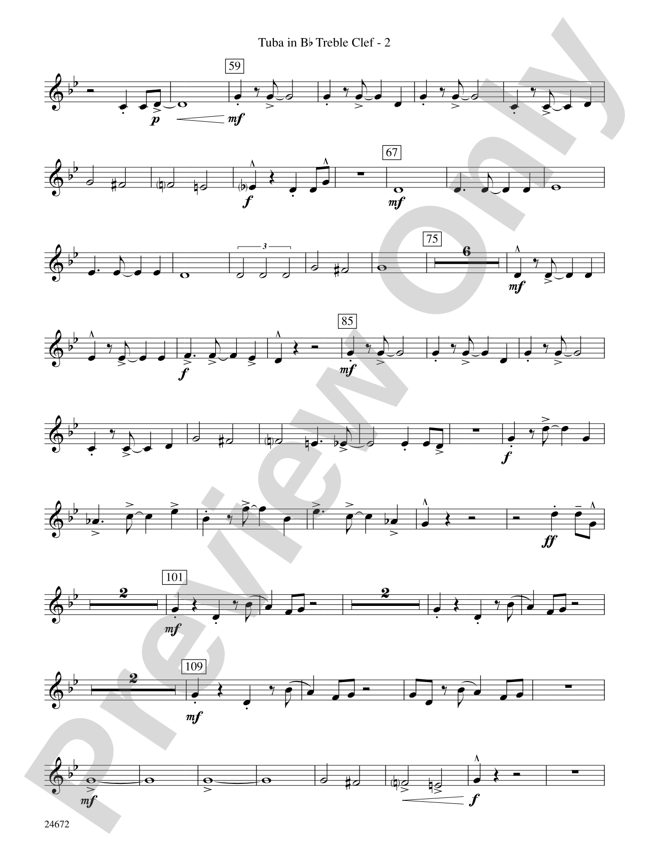 Buenaventura: (wp) B-flat Tuba T.C.