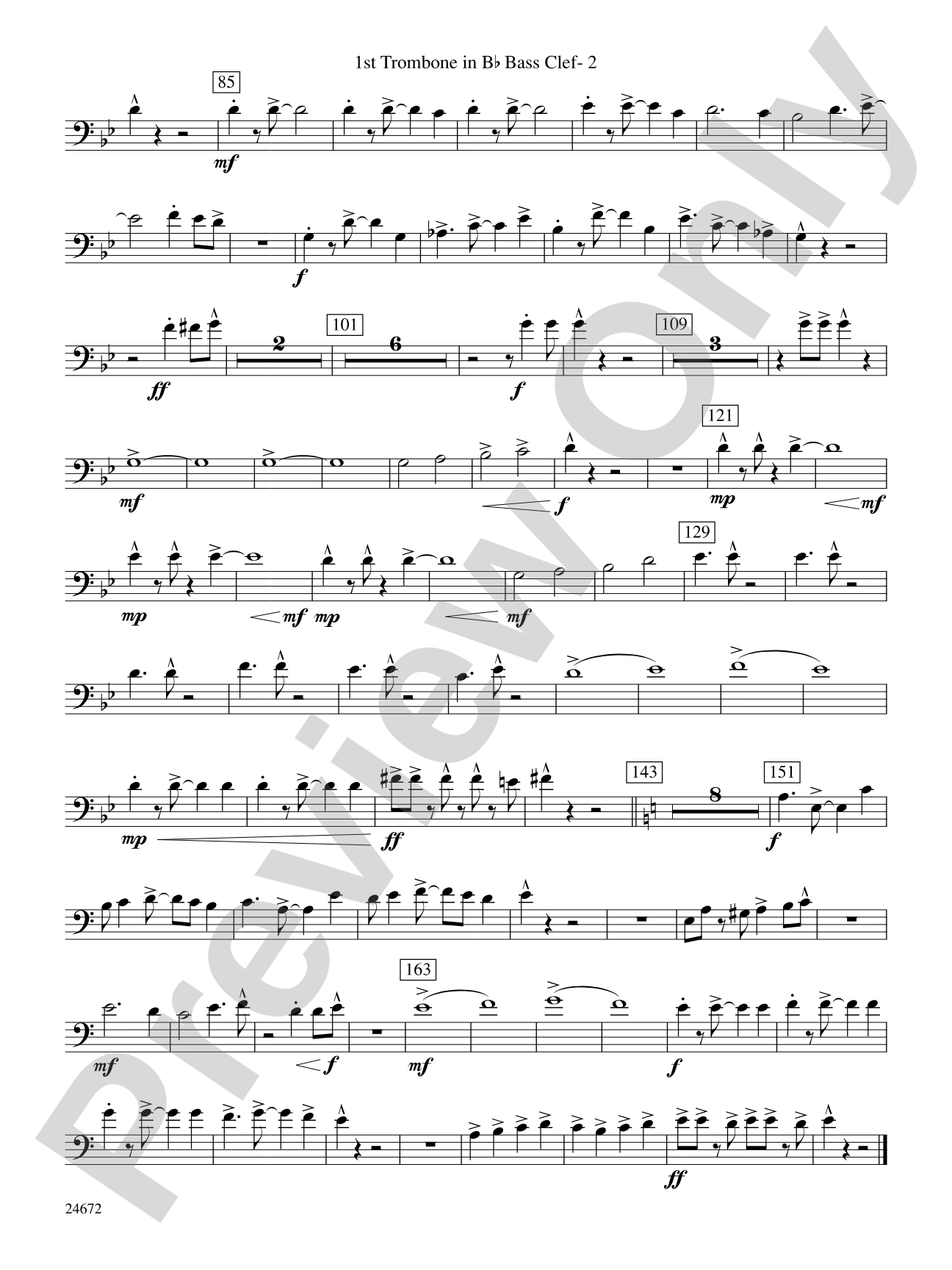 Buenaventura: (wp) 1st B-flat Trombone B.C.