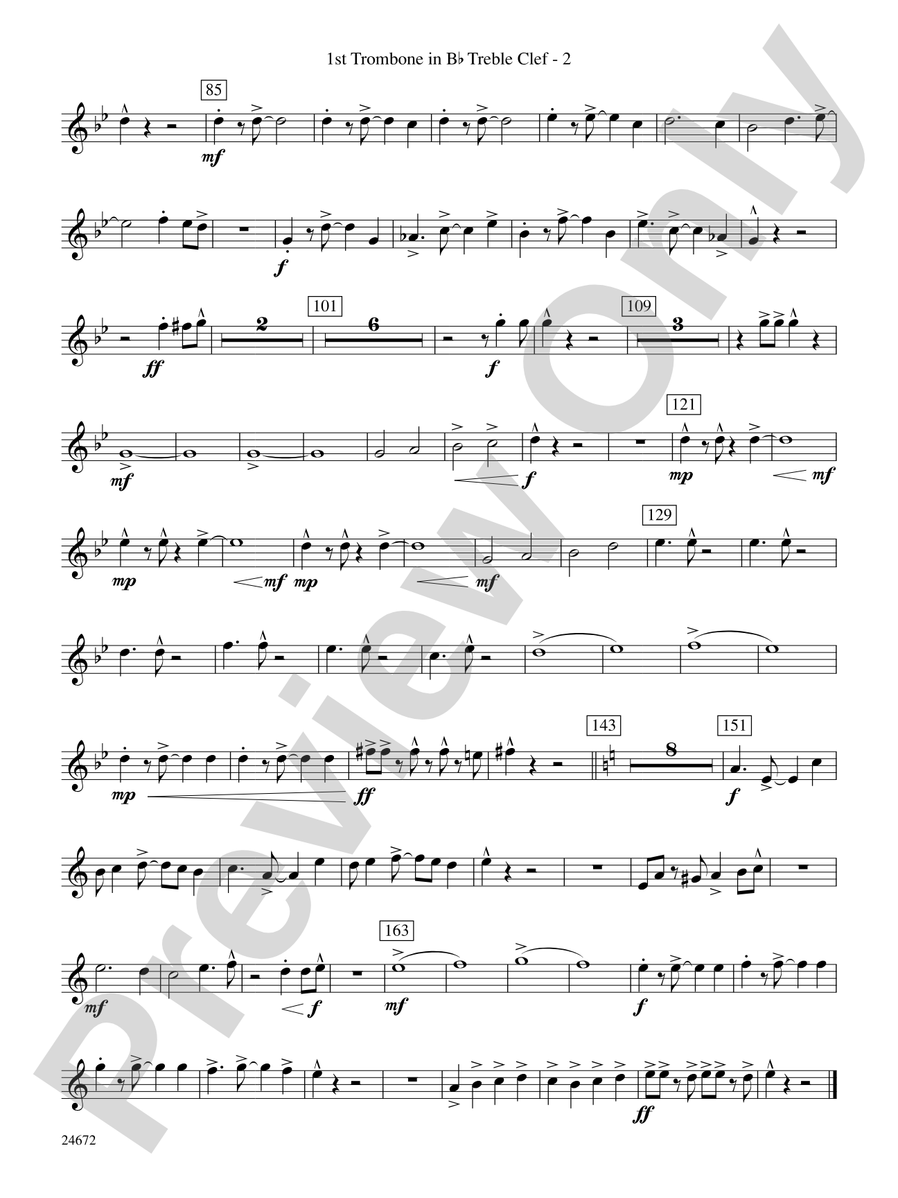Buenaventura: (wp) 1st B-flat Trombone T.C.