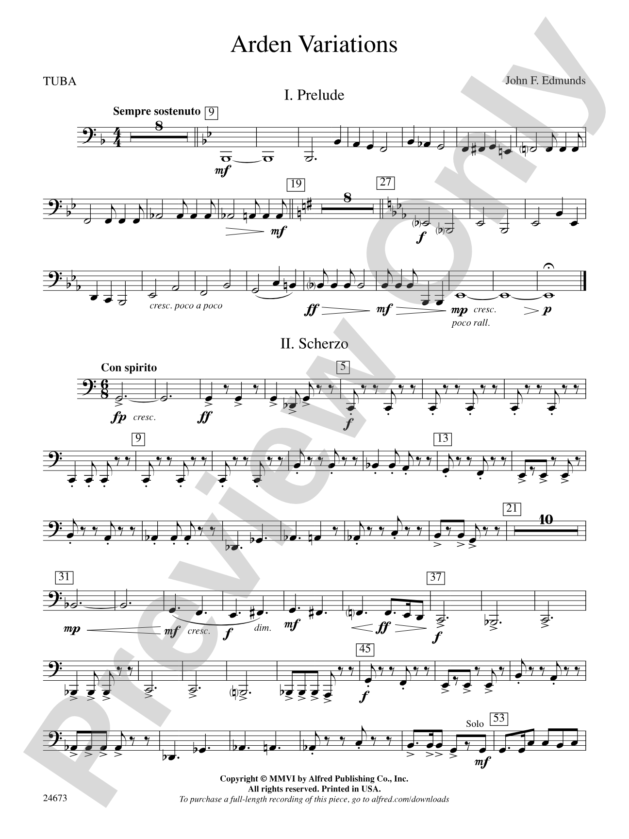 Arden Variations: Tuba