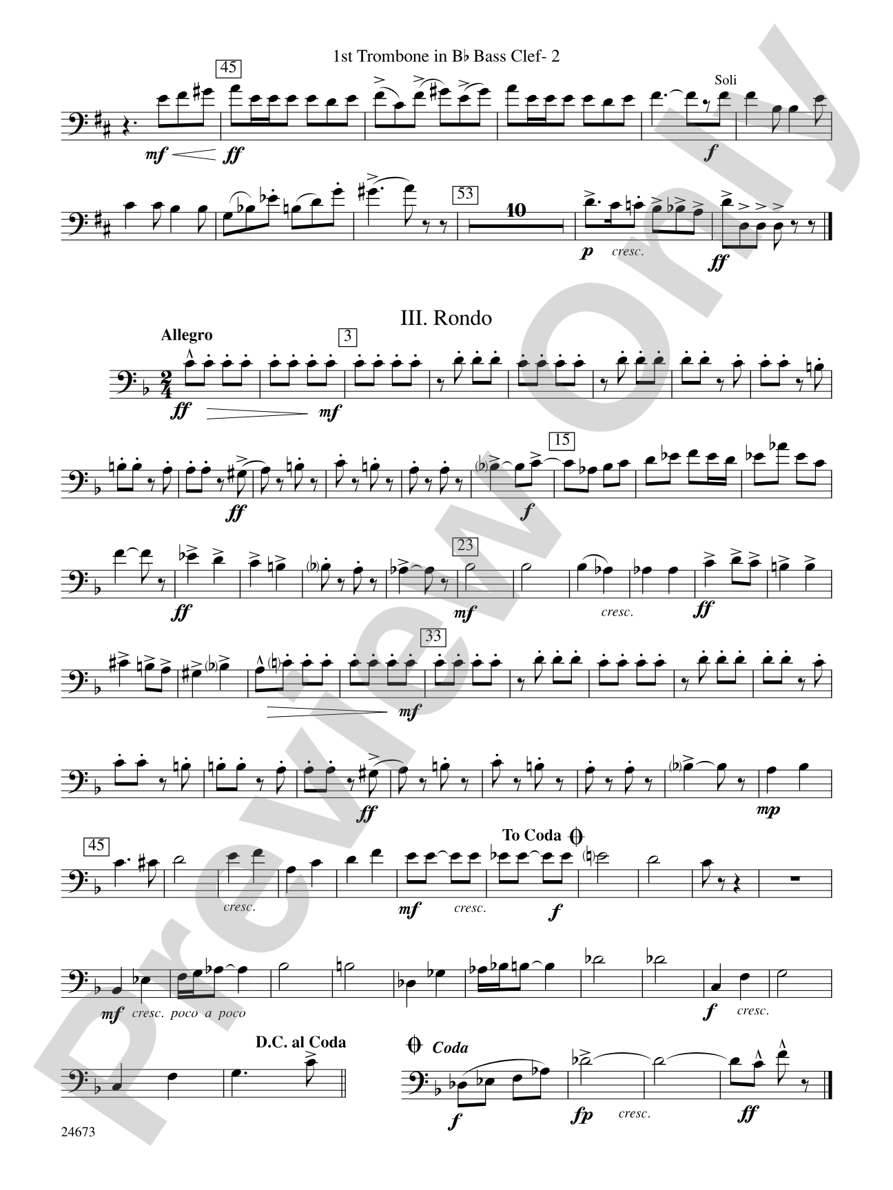 Arden Variations: (wp) 1st B-flat Trombone B.C.
