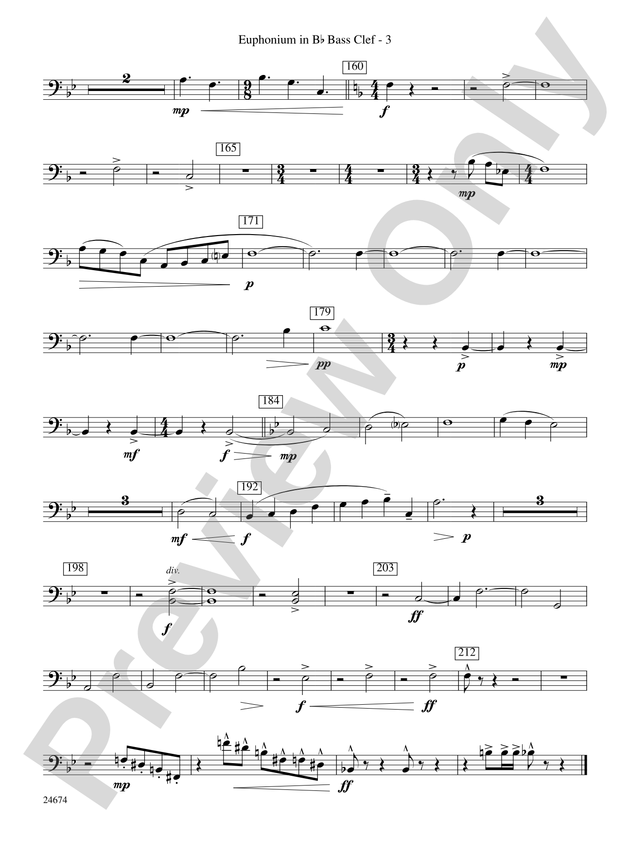 Over Slope and Summit: (wp) B-flat Baritone B.C.