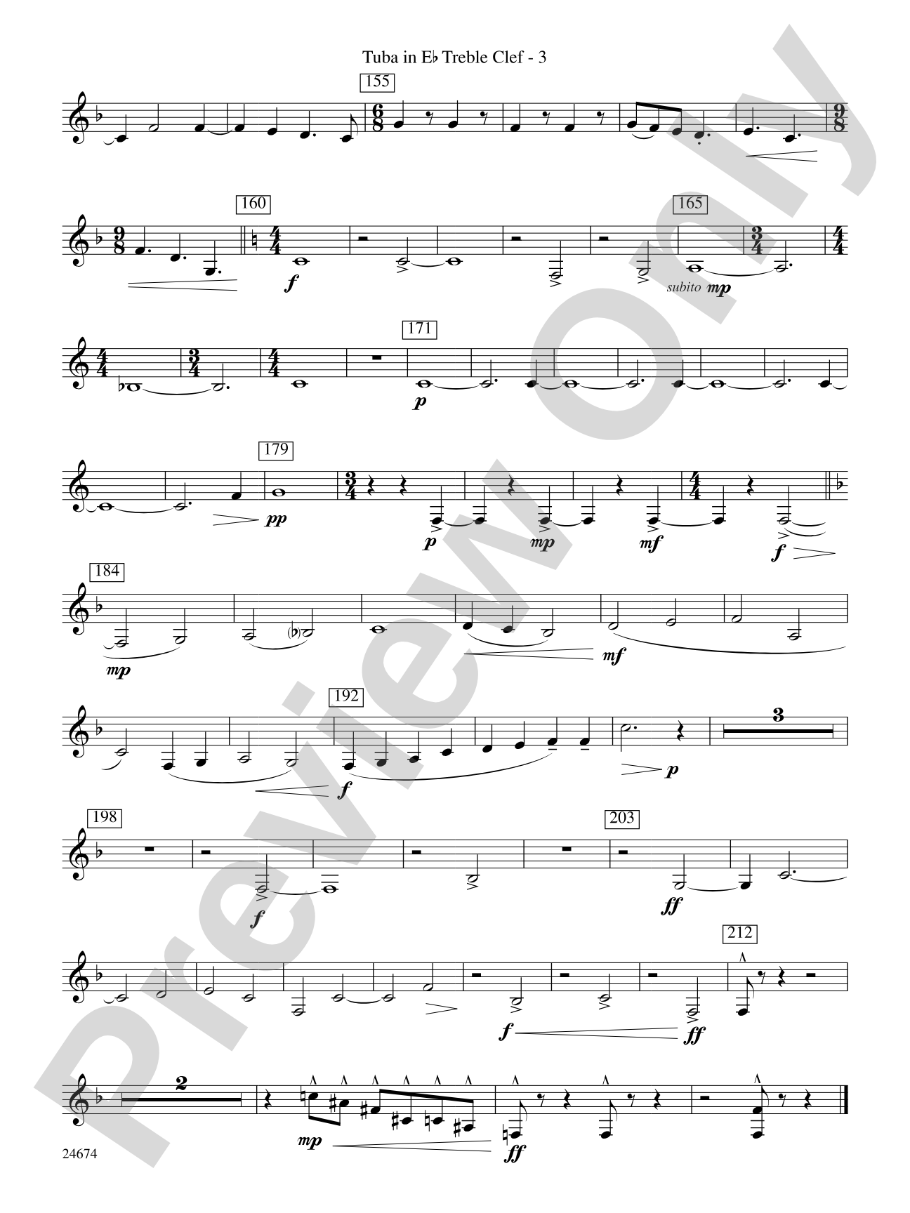 Over Slope and Summit: (wp) E-flat Tuba T.C.