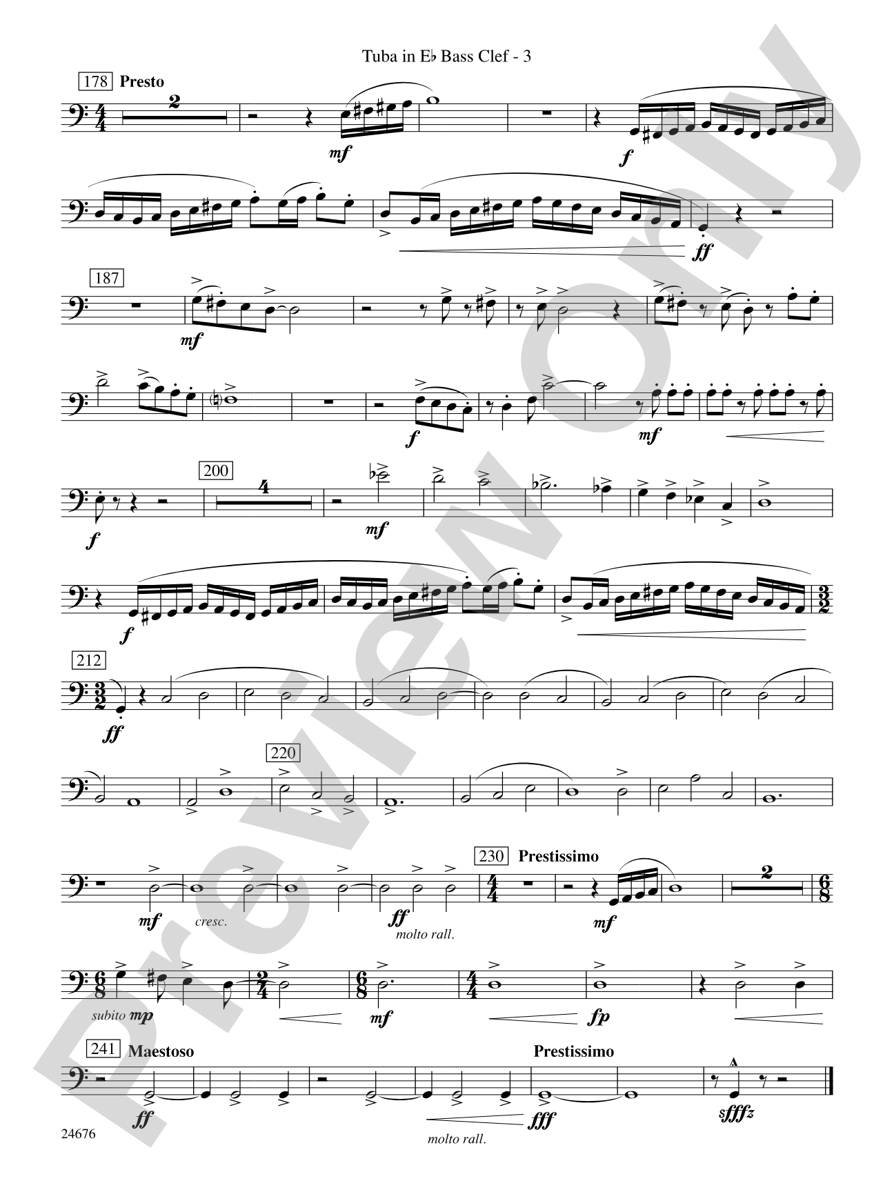 As a Wind from the North: (wp) E-flat Tuba B.C.