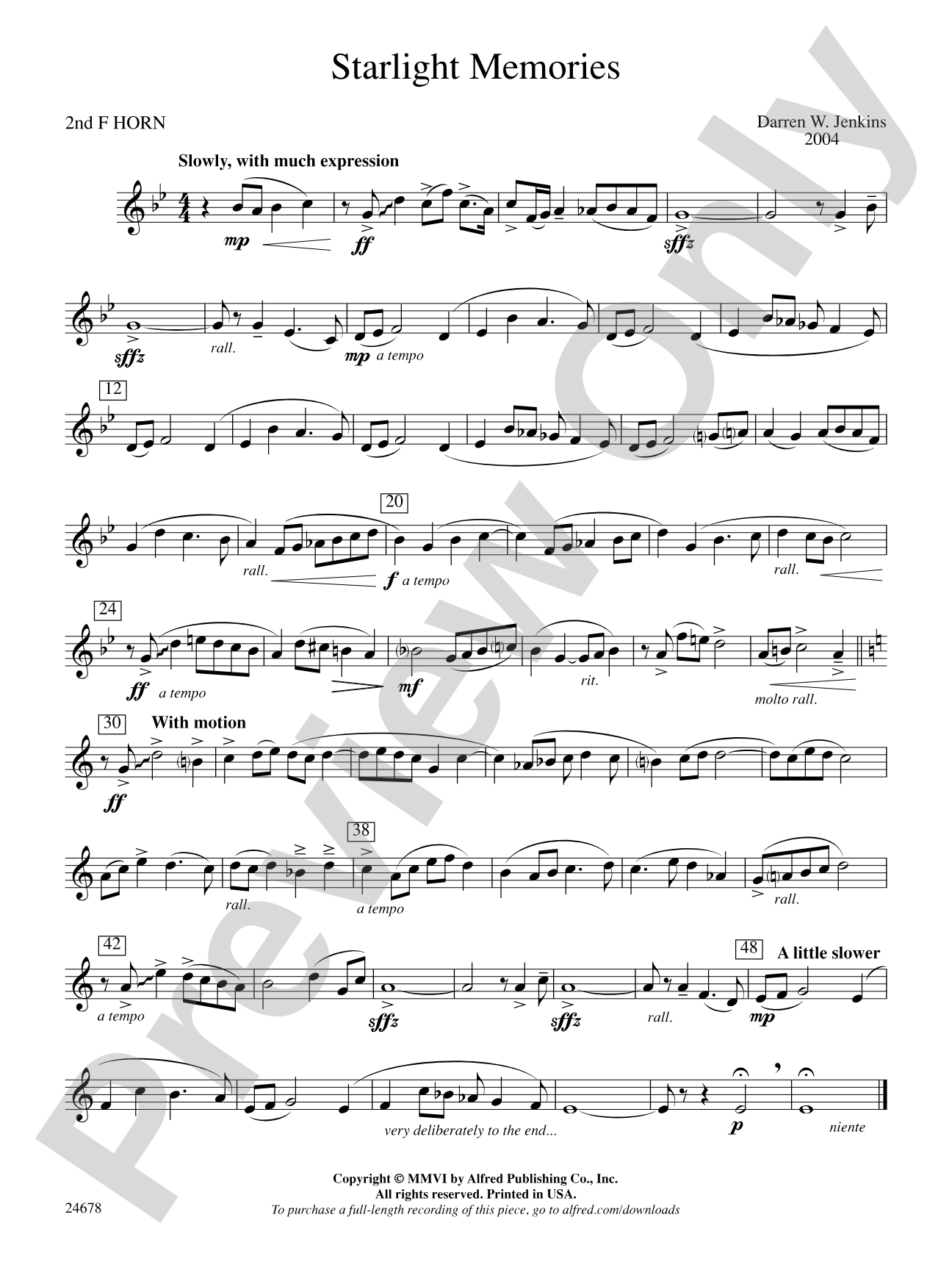 Starlight Memories: 2nd F Horn