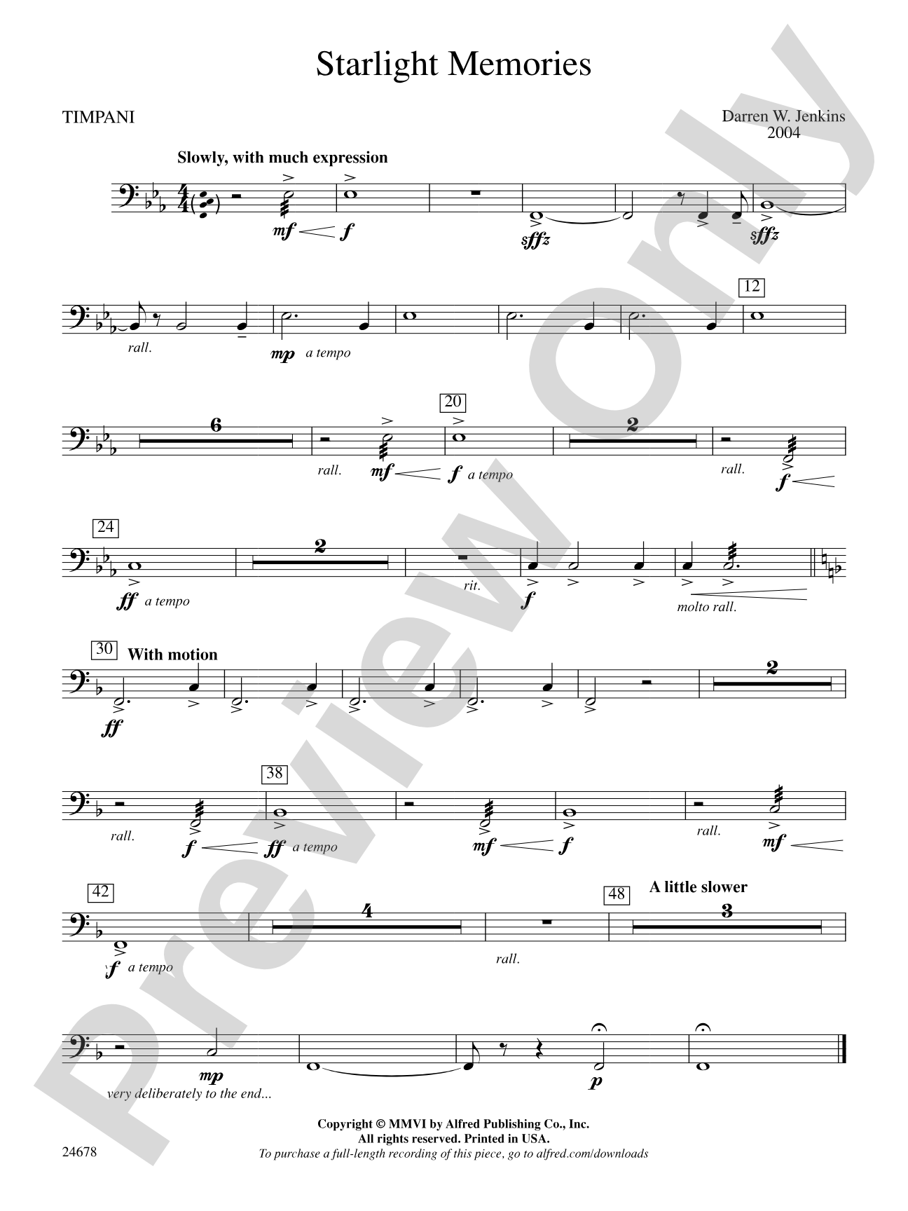 Starlight Memories: Timpani