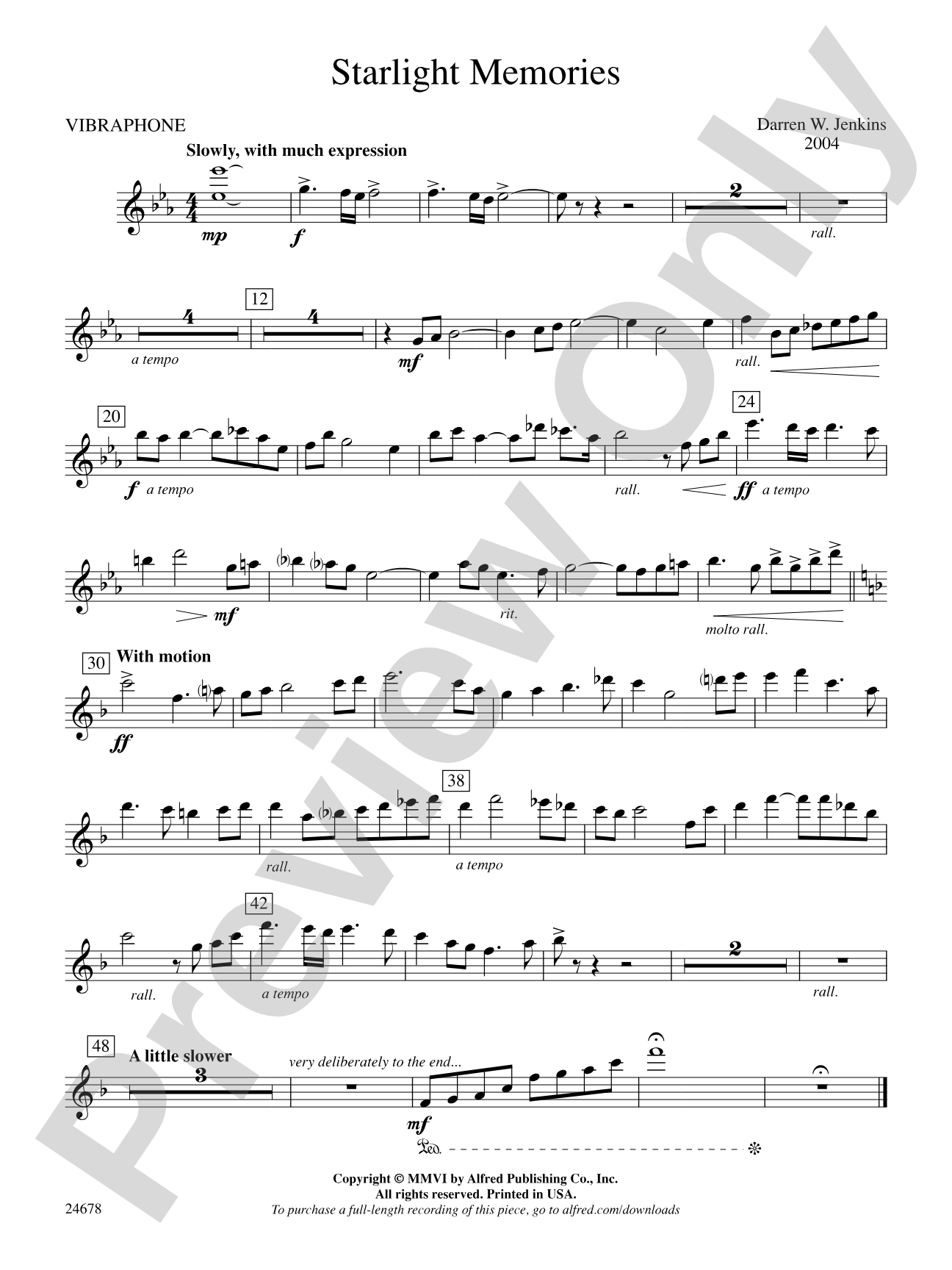 Starlight Memories: Vibraphone