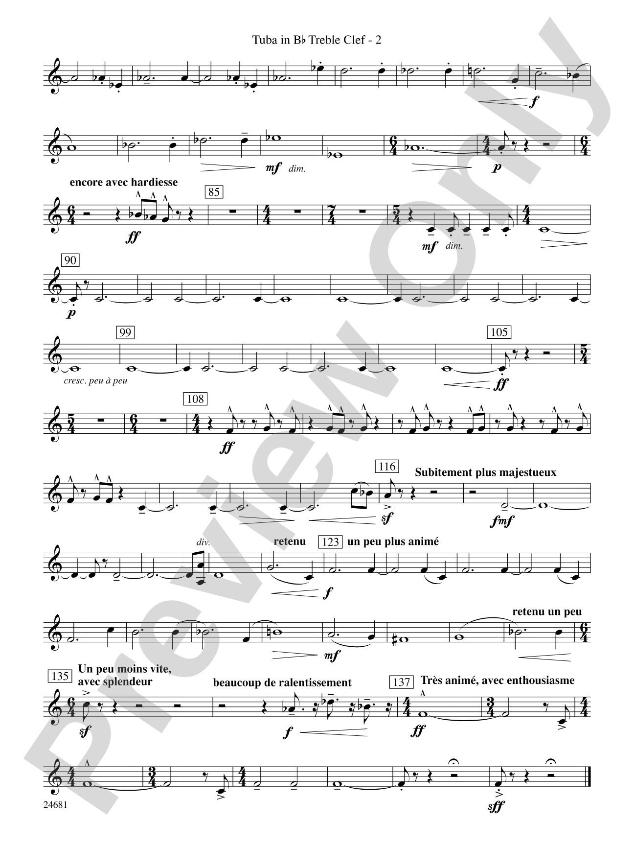 L'Esprit du Tour: (wp) B-flat Tuba T.C.