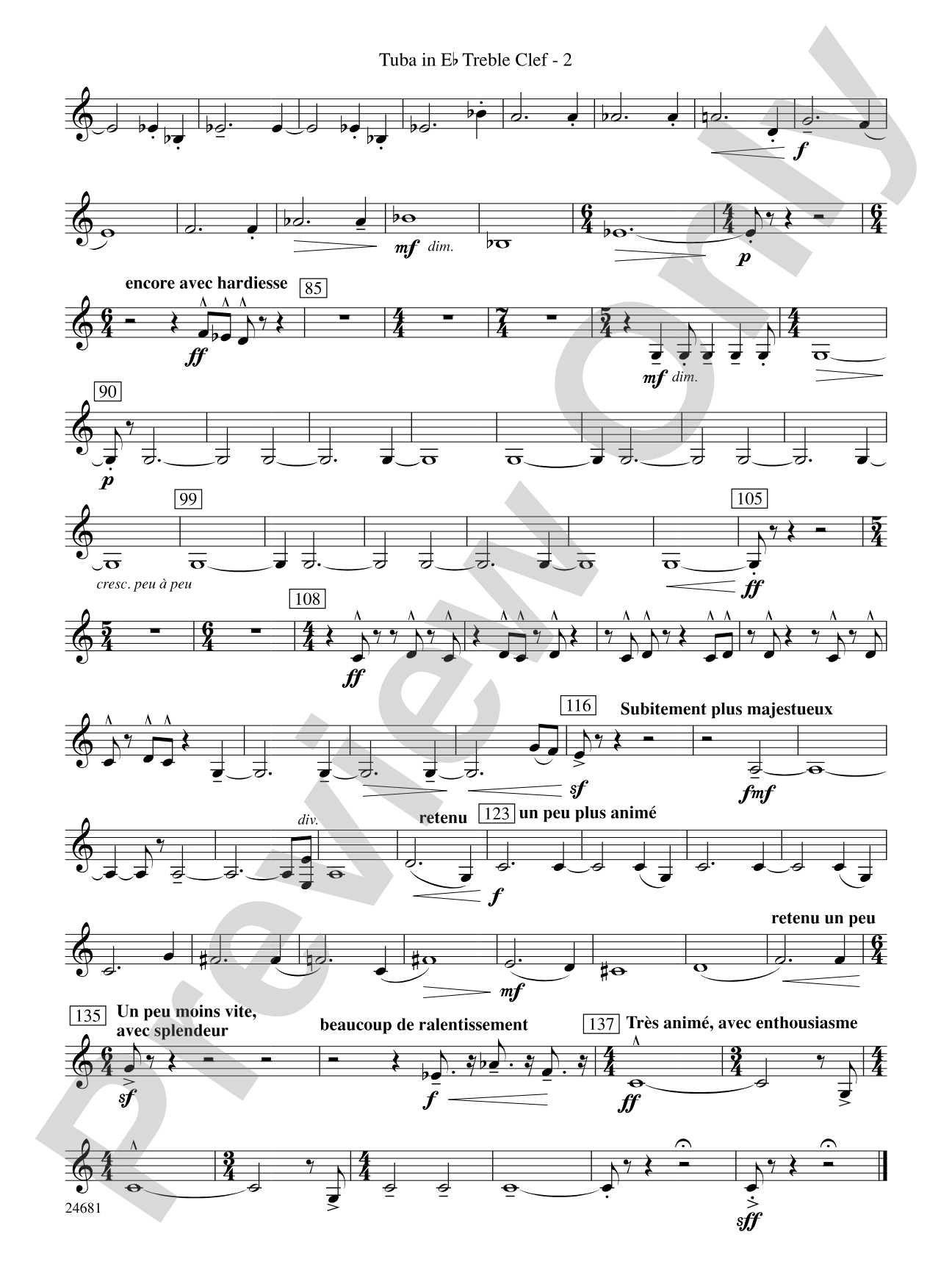 L'Esprit du Tour: (wp) E-flat Tuba T.C.