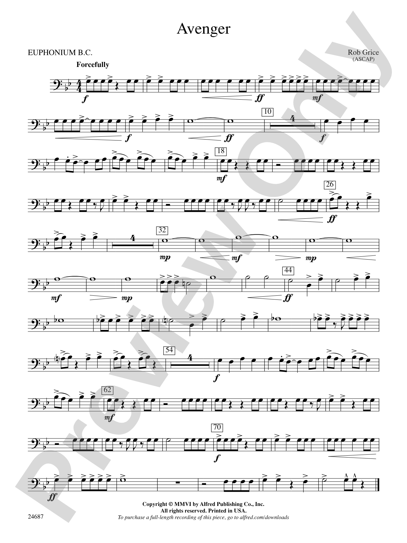 Avenger: Baritone B.C.