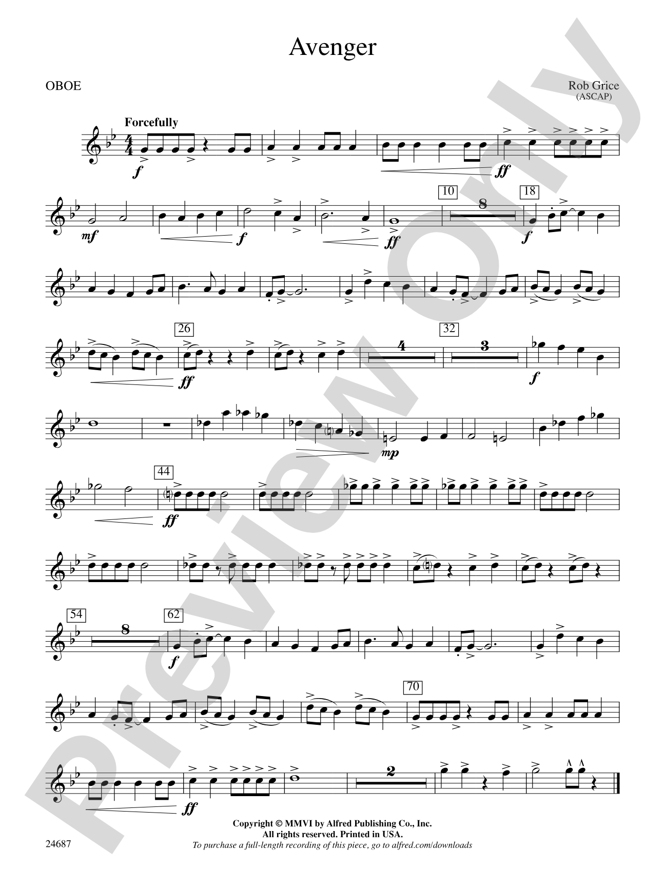 Avenger: Oboe