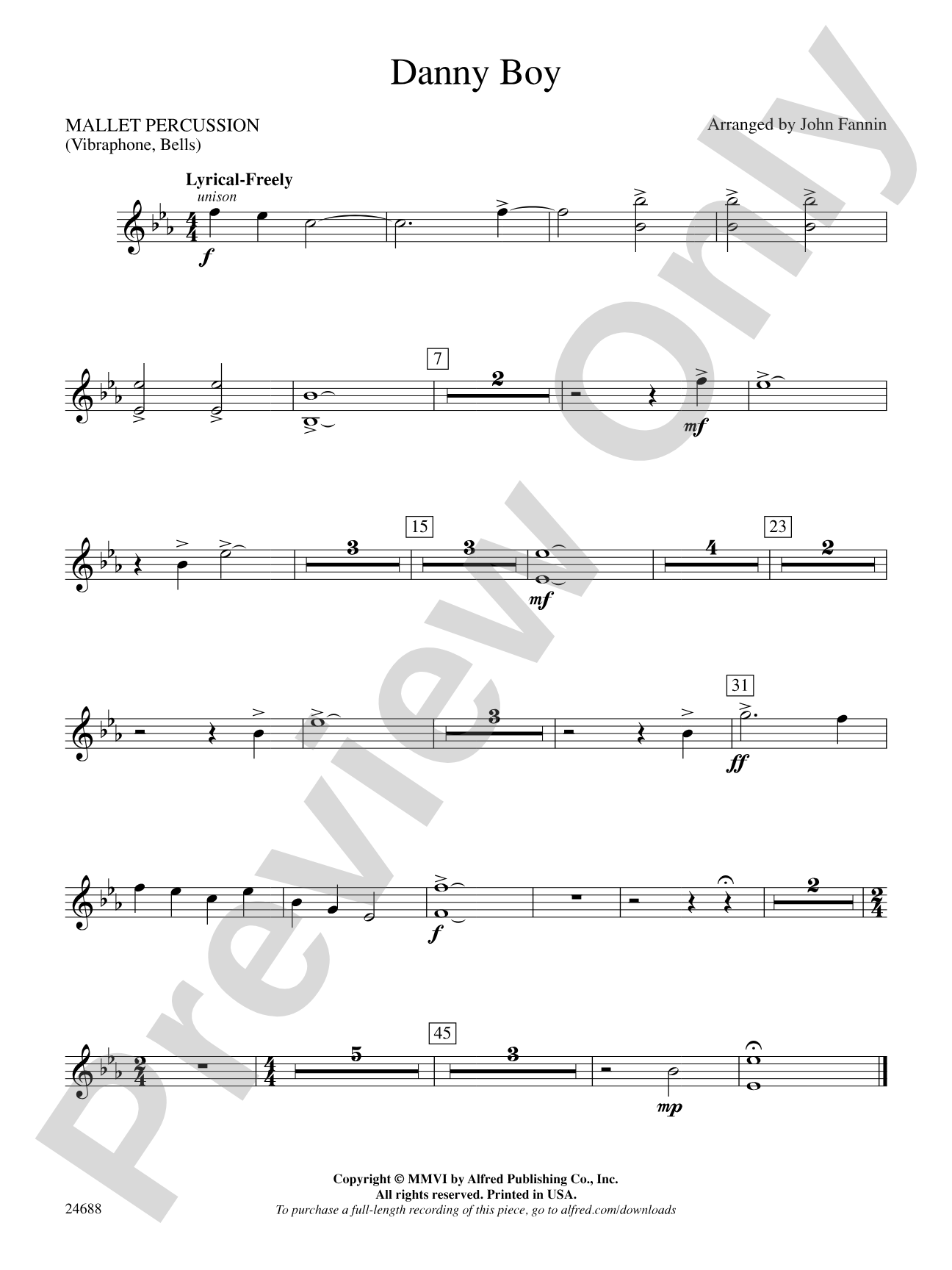 Danny Boy: Mallets