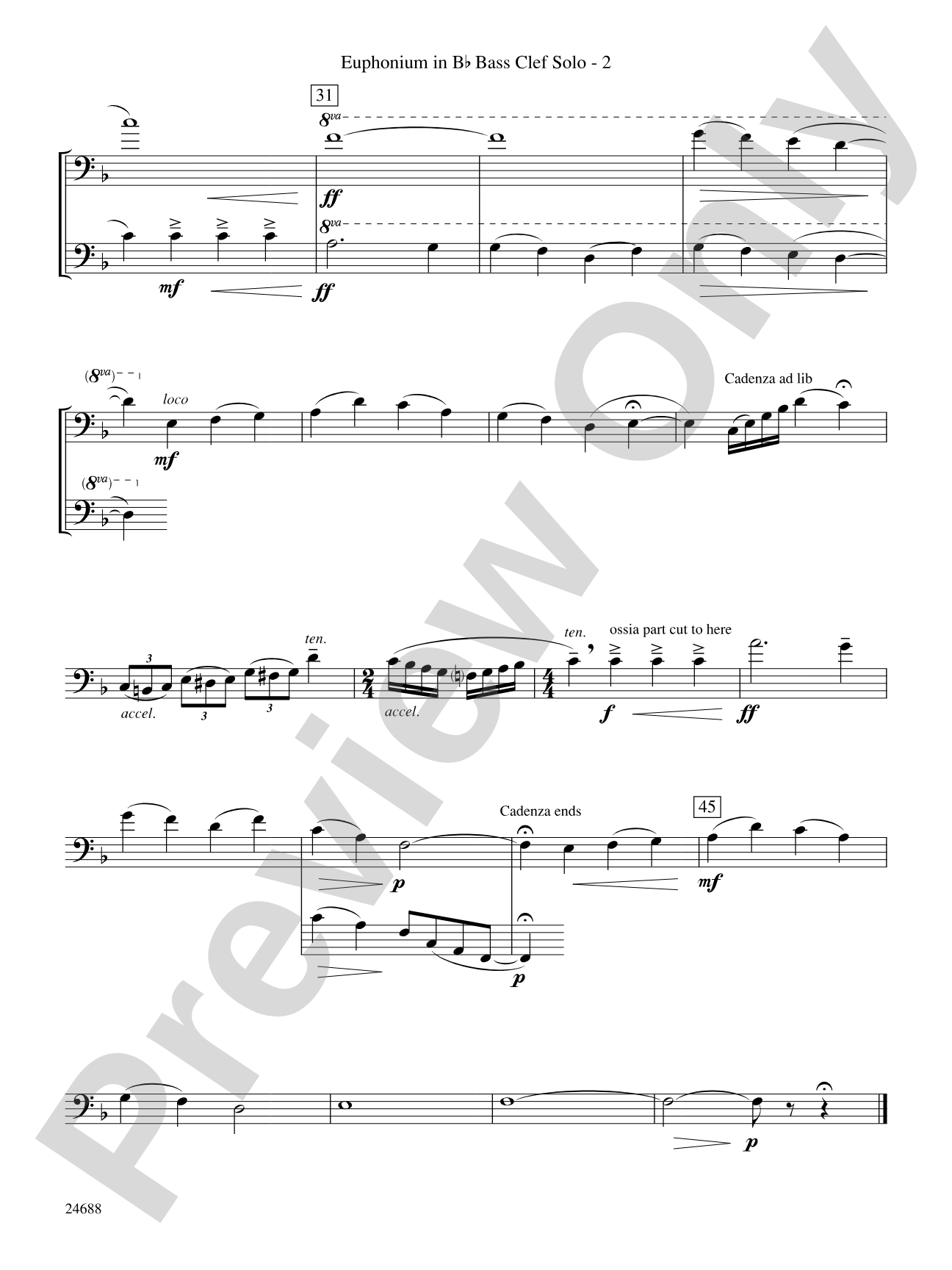 Danny Boy: (wp) Solo Bb Baritone B.C.