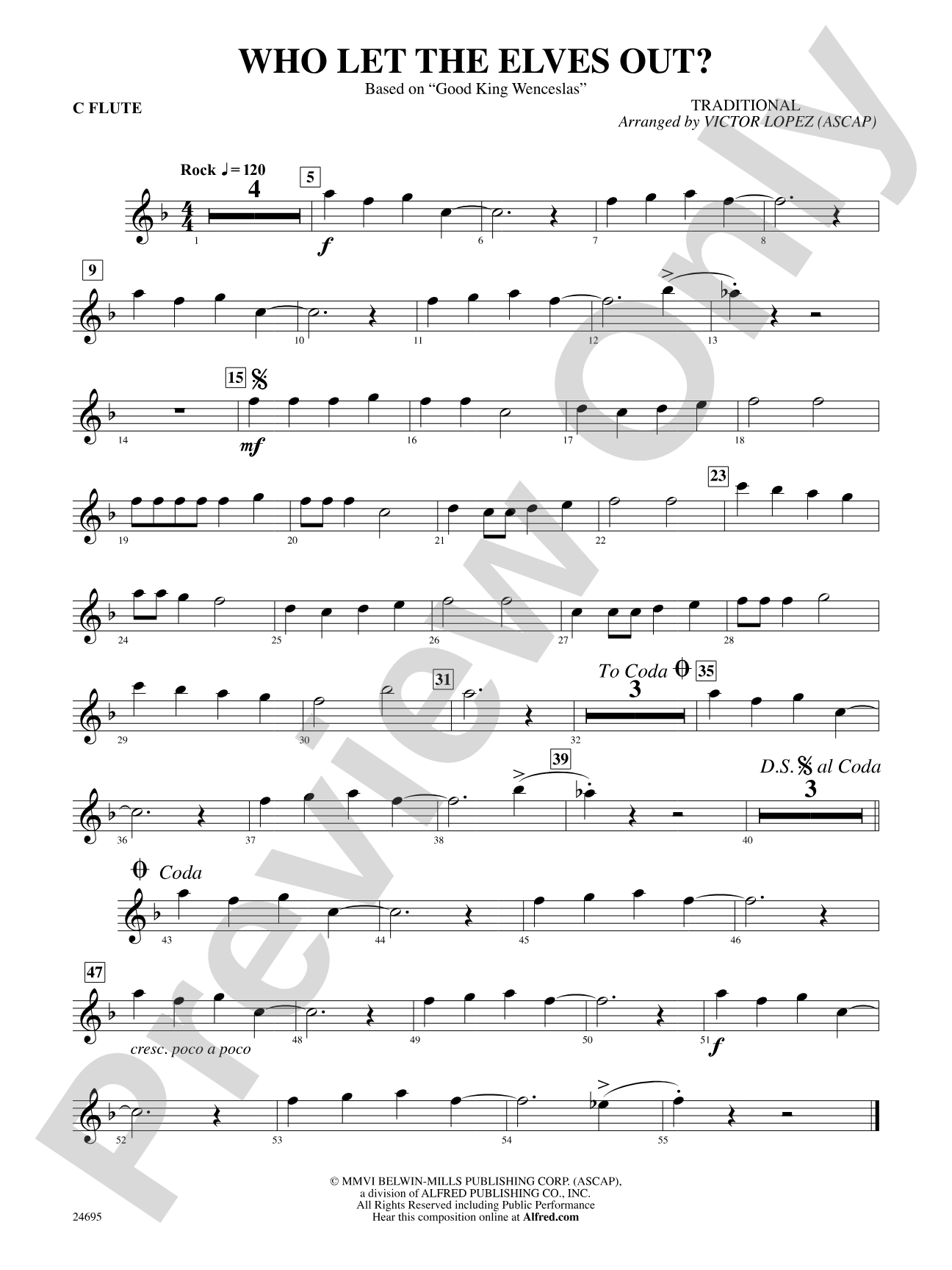 Who Let the Elves Out?: Flute