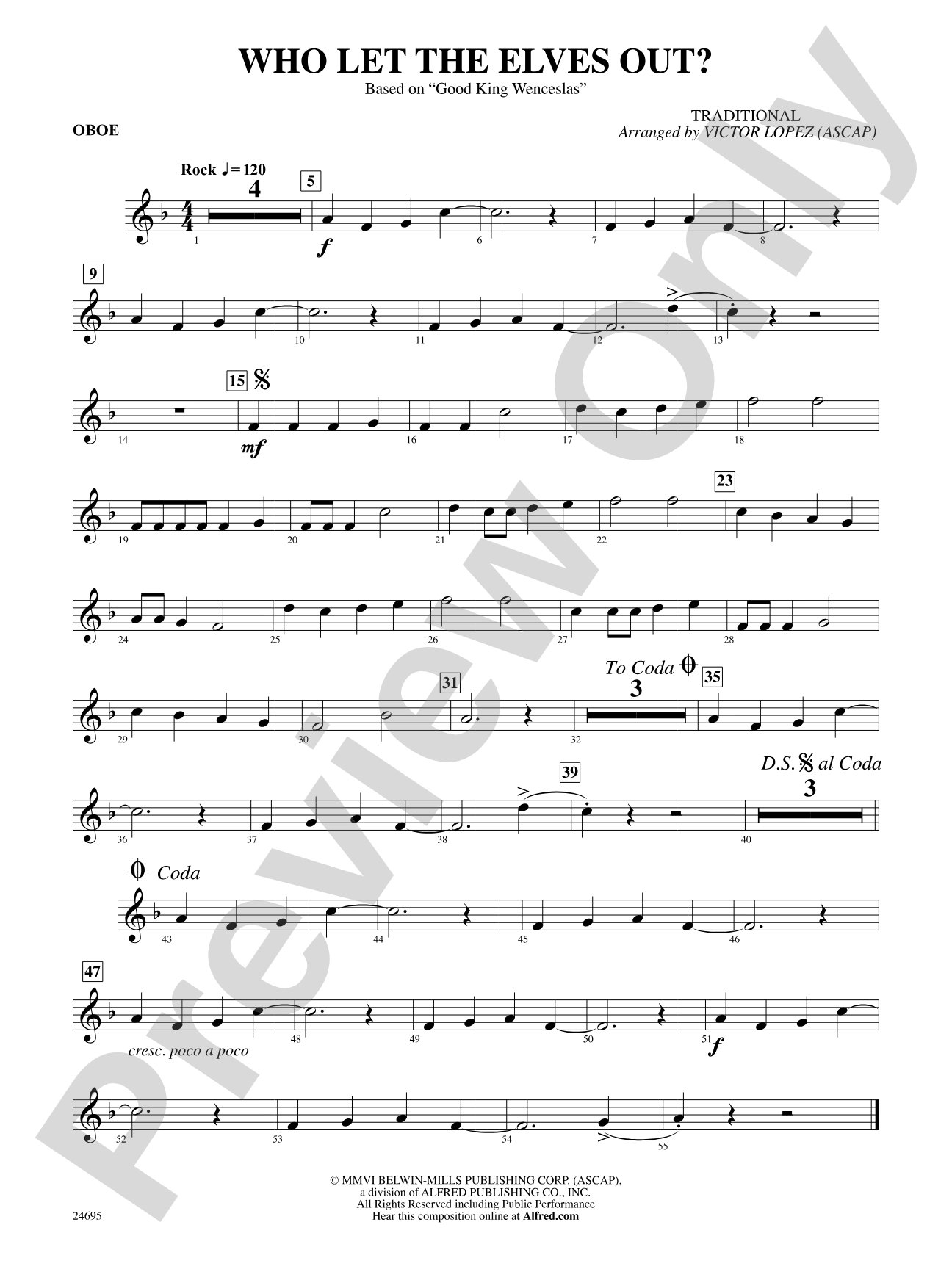 Who Let the Elves Out?: Oboe