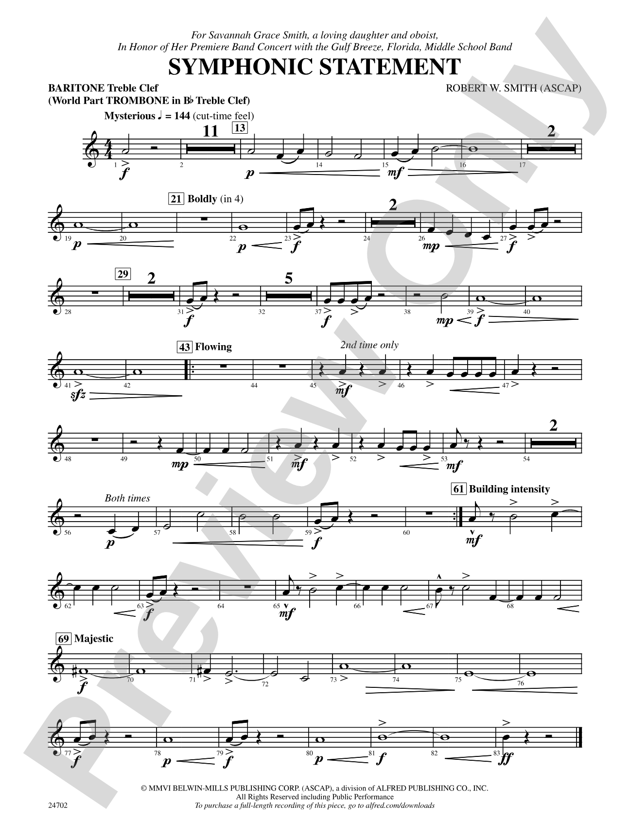 Symphonic Statement: Baritone T.C.