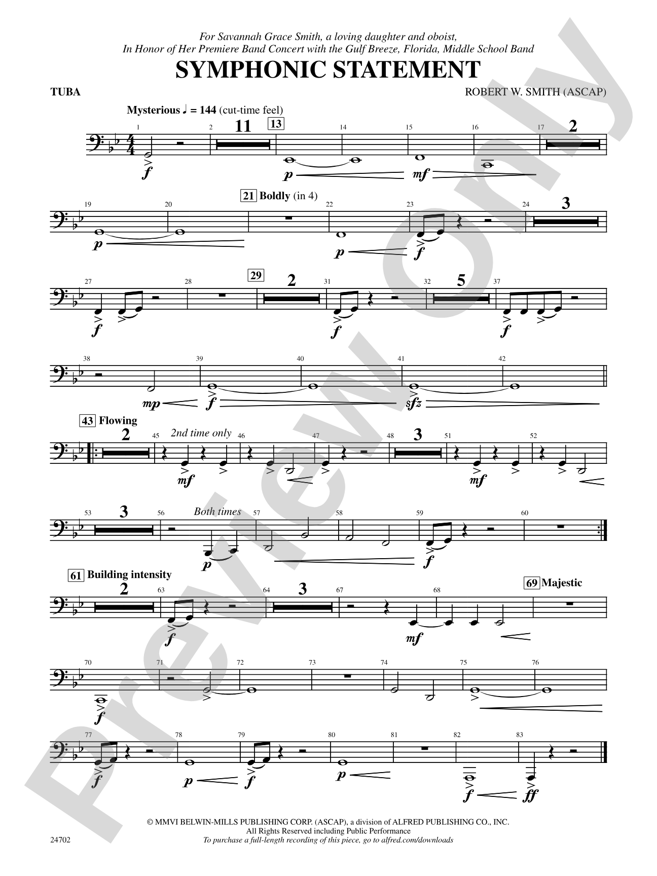 Symphonic Statement: Tuba